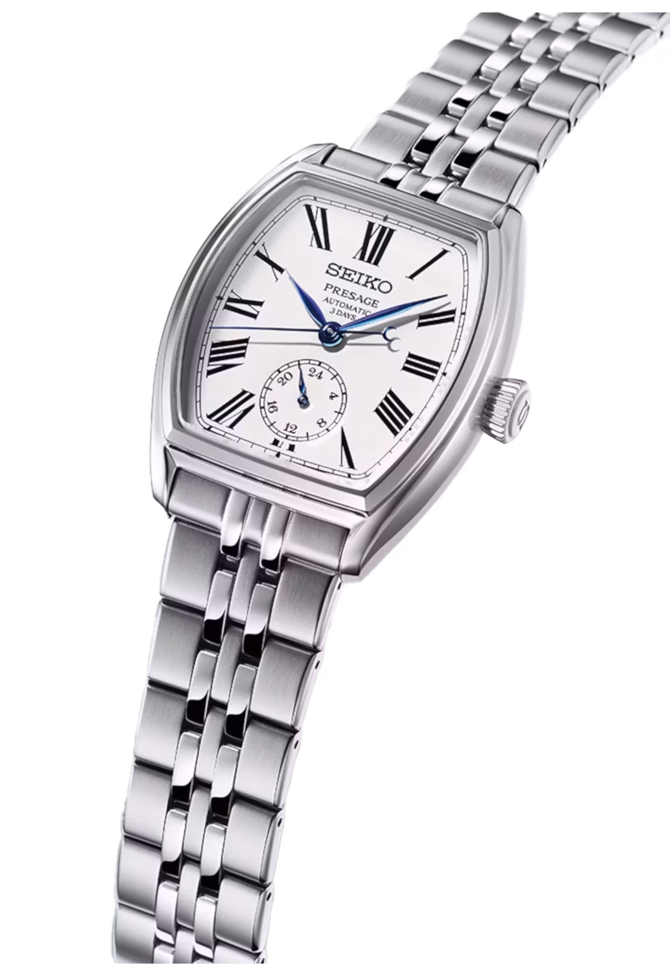 SEIKO 精工 Presage SPB537J1 珐瑯面盤 三日鍊工藝機械錶 6R5H-00F0S