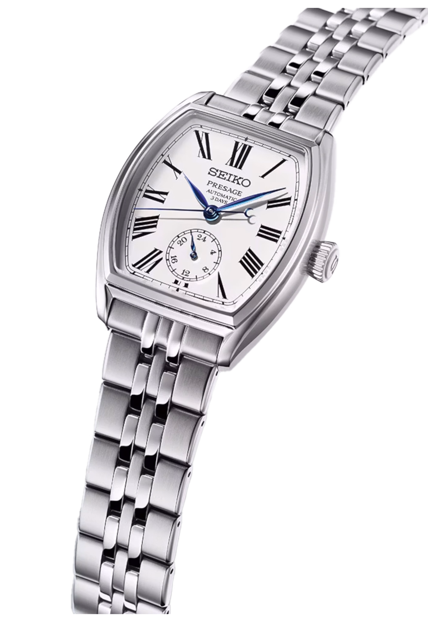 SEIKO 精工 Presage SPB537J1 珐瑯面盤 三日鍊工藝機械錶 6R5H-00F0S：圖片 4