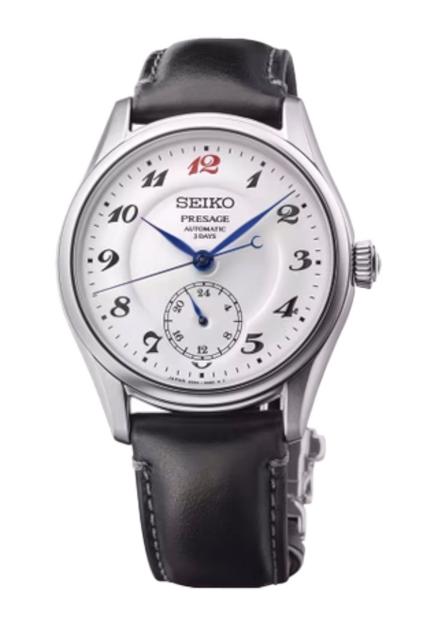 SEIKO 精工 Presage HCC005J1 紅12 珐瑯面盤 三日鍊工藝機械錶 6R5H-00H0S：圖片 3