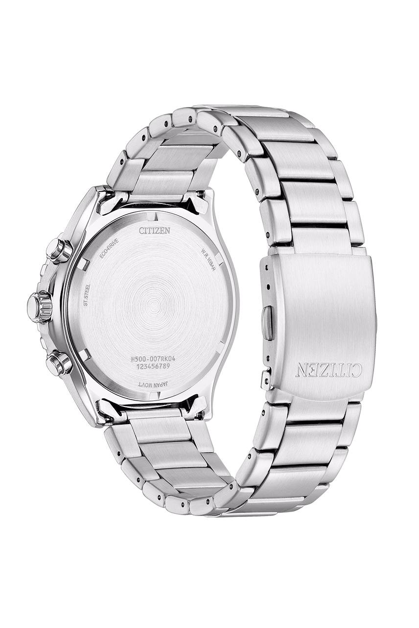 CITIZEN 星辰 Chronograph 三眼計時光動能男錶 AT2568-82E