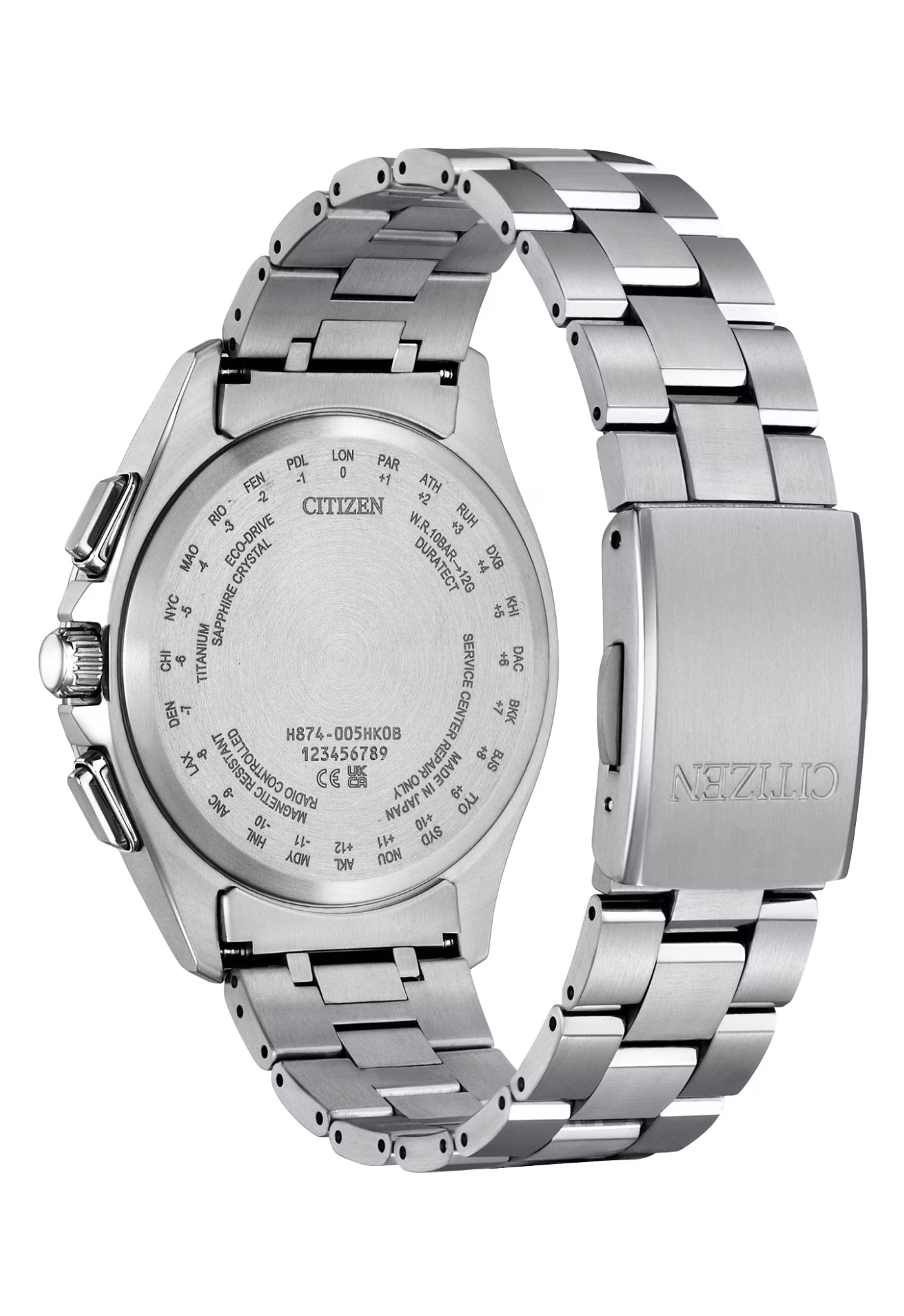 CITIZEN 星辰 ATTESA DEAR Collection 限量款 冬日琉光 鈦金屬光動能電波錶 BY1000-51L