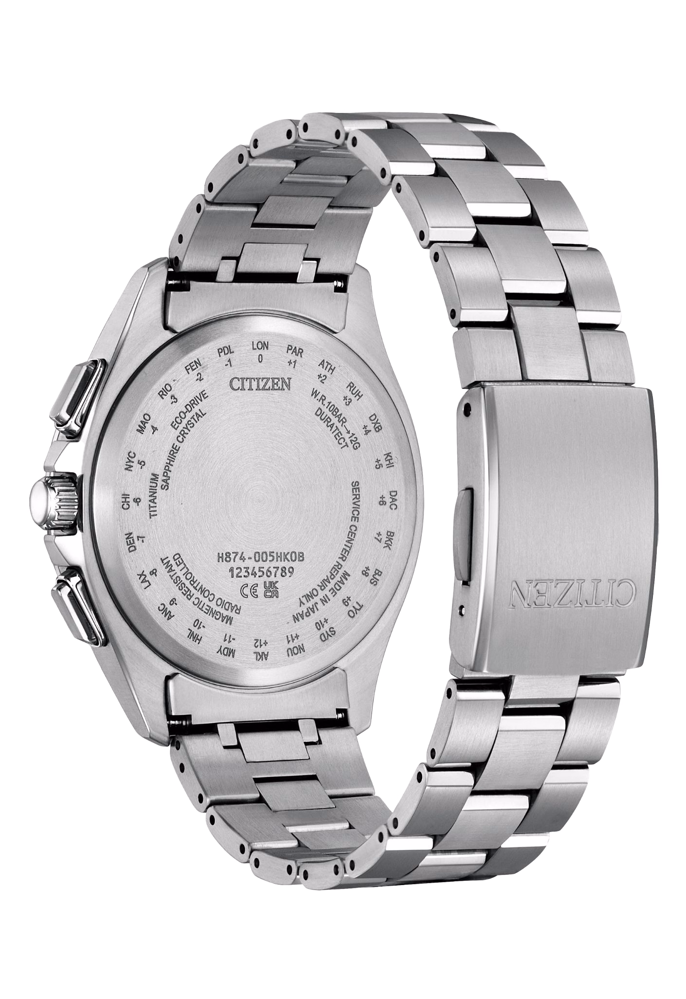 CITIZEN 星辰 ATTESA DEAR Collection 限量款 冬日琉光 鈦金屬光動能電波錶 BY1000-51L：圖片 2