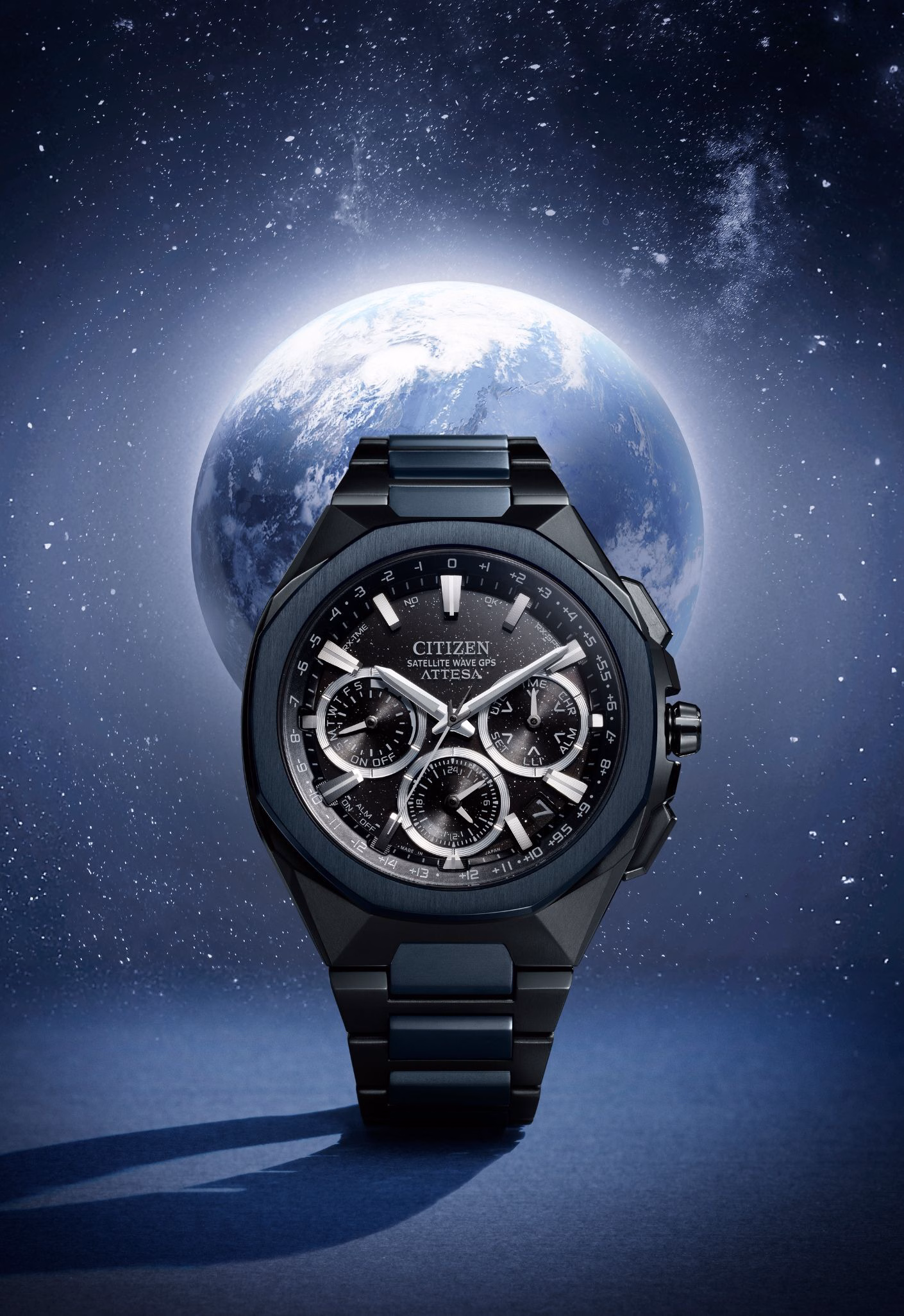 CITIZEN 星辰 ATTESA Blue Universe Collection 限量款 GPS衛星對時腕錶 CC4106-74E：圖片 8
