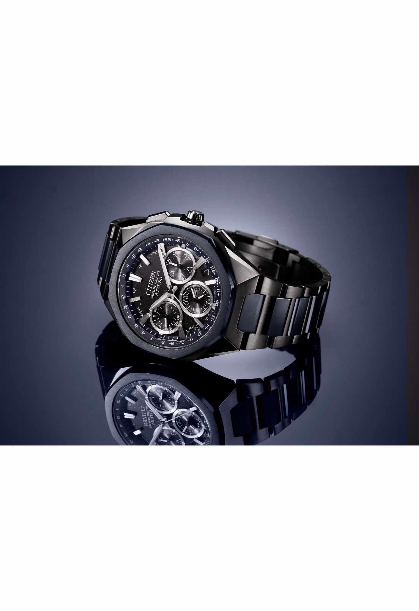 CITIZEN 星辰 ATTESA Blue Universe Collection 限量款 GPS衛星對時腕錶 CC4106-74E：圖片 6