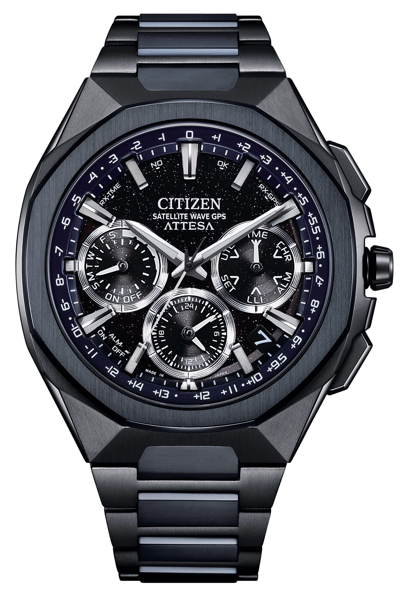 CITIZEN 星辰 ATTESA Blue Universe Collection 限量款 GPS衛星對時腕錶 CC4106-74E：圖片 1