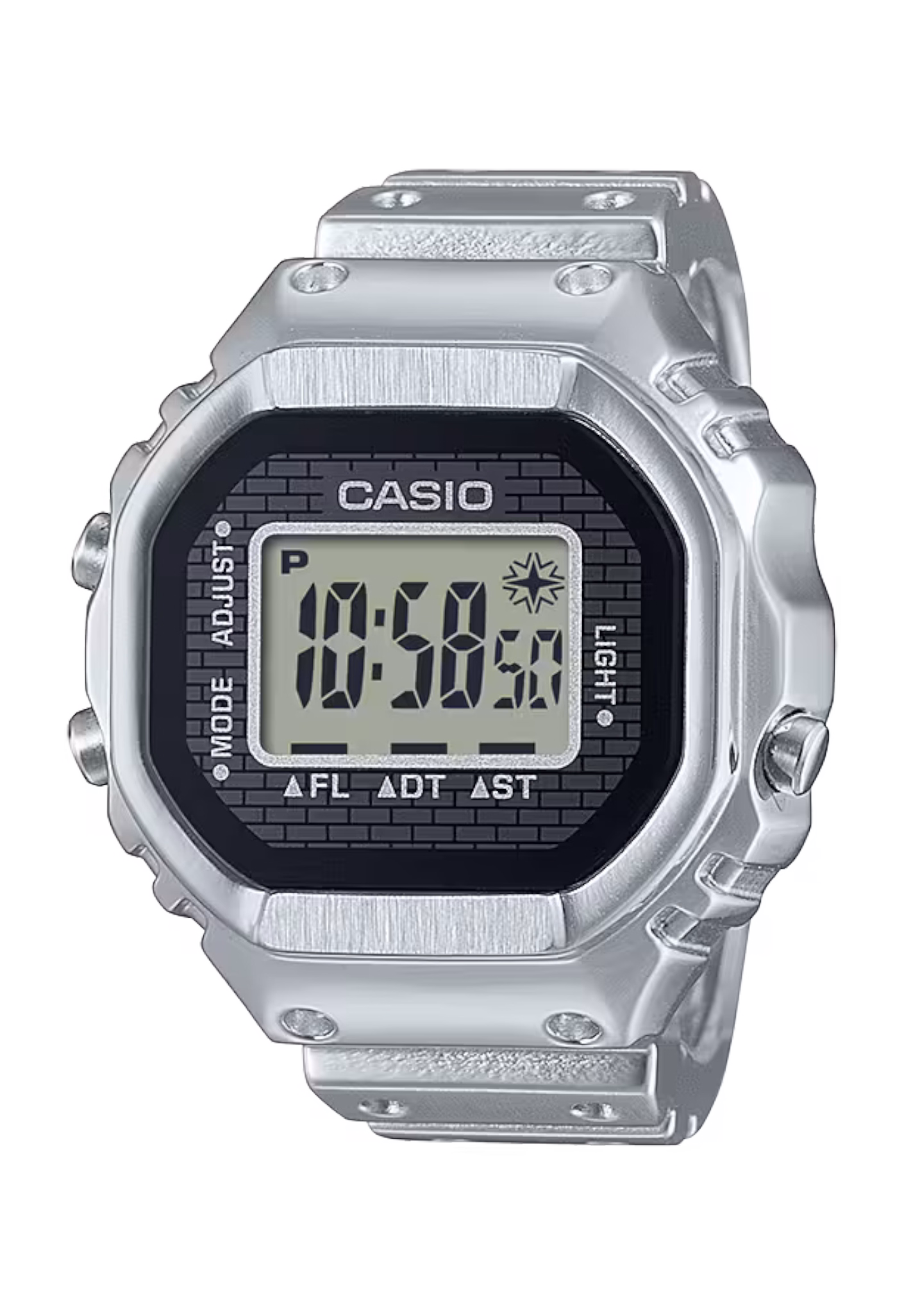 CASIO 卡西歐 CRW-001-1 銀色 戒指錶：圖片 1