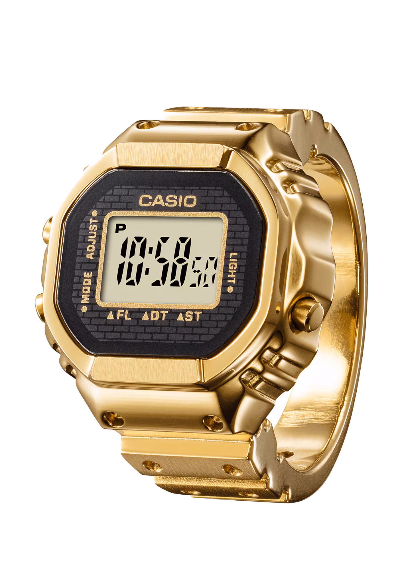 CASIO 卡西歐 CRW-001G-9 金色 戒指錶：圖片 2