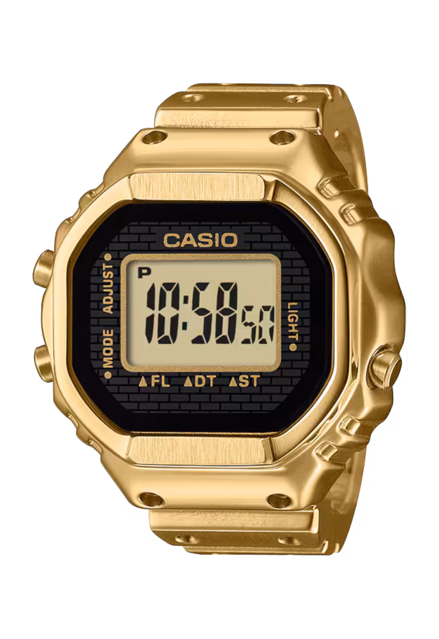 CASIO 卡西歐 CRW-001G-9 金色 戒指錶：圖片 1