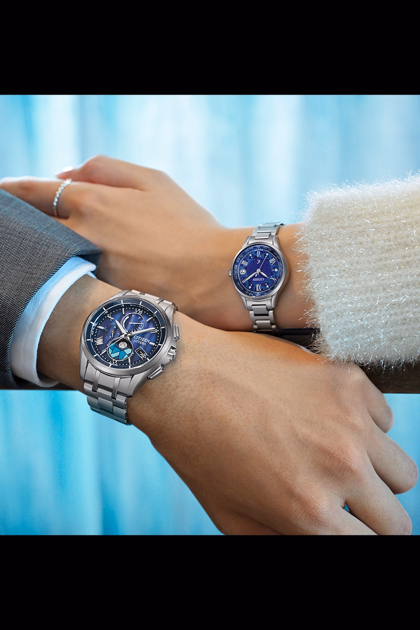 CITIZEN 星辰 xC DEAR Collection 冬日琉光列 限量光動能電波女錶 EC1160-71L