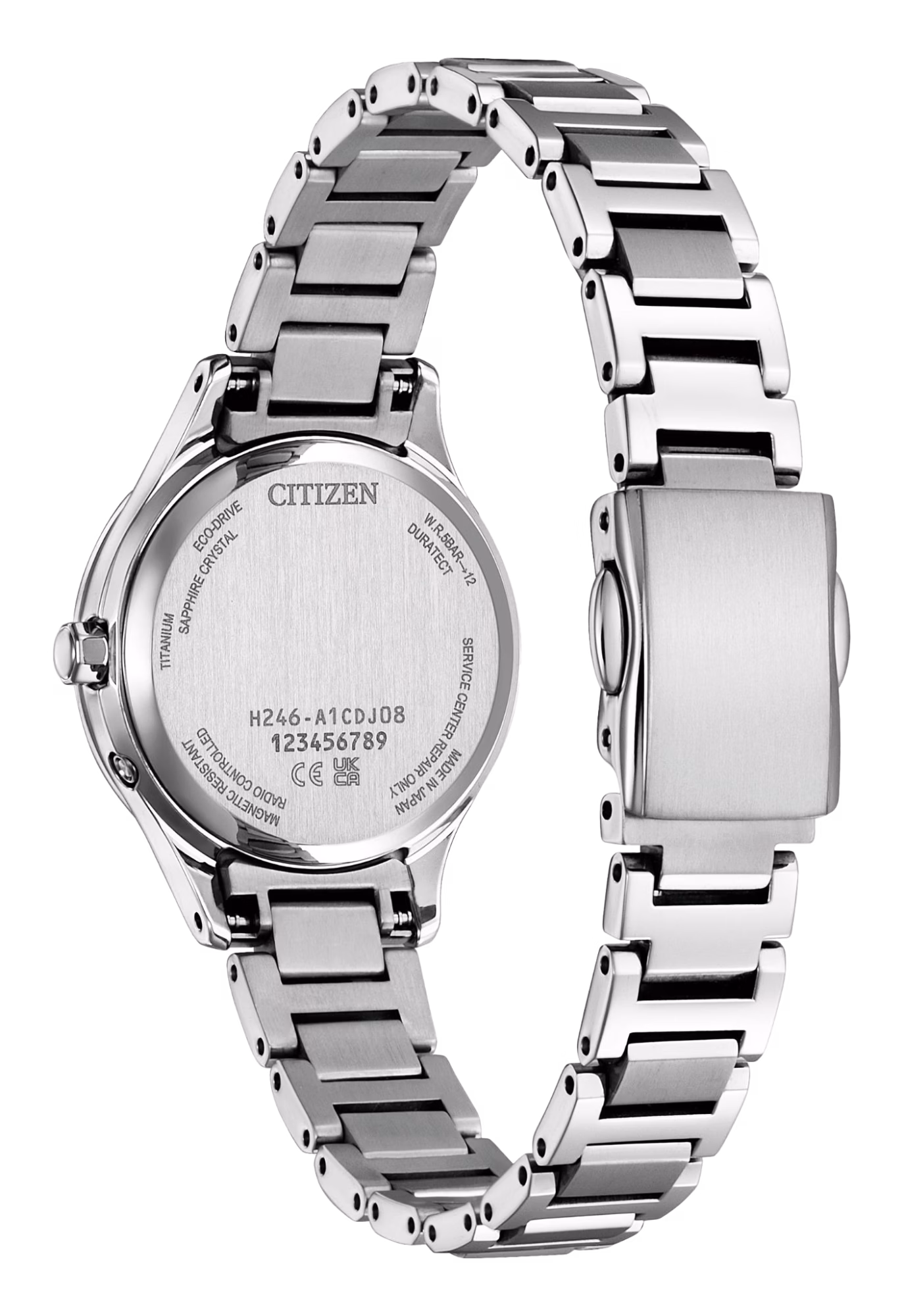 CITIZEN 星辰 xC DEAR Collection 冬日琉光列 限量光動能電波女錶 EC1160-71L