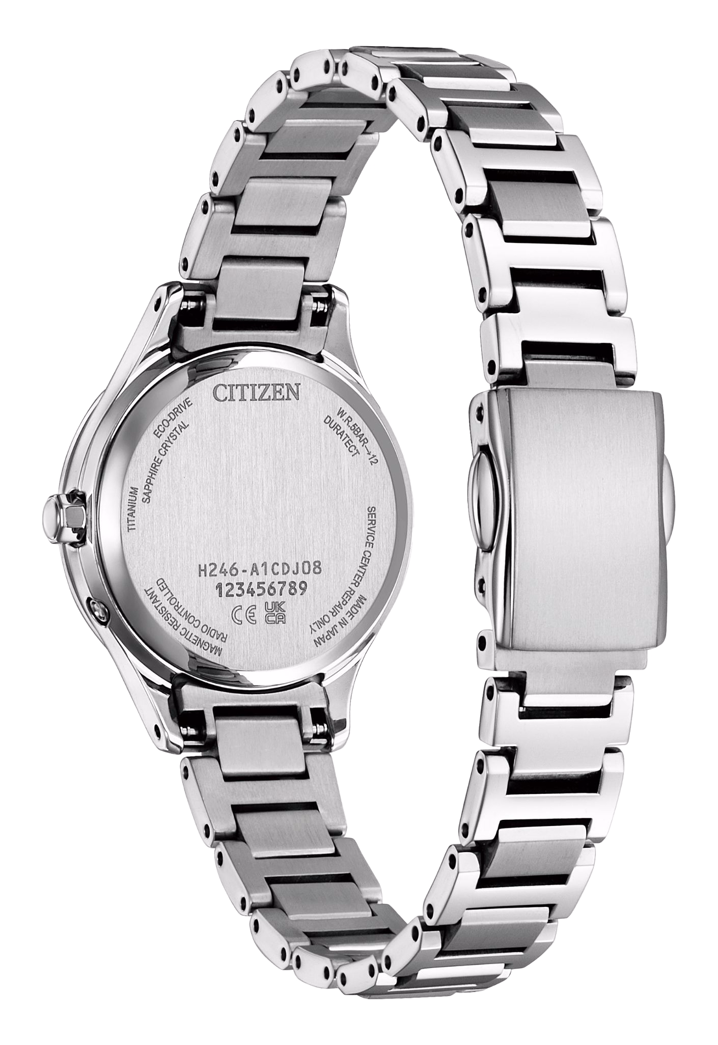 CITIZEN 星辰 xC DEAR Collection 冬日琉光列 限量光動能電波女錶 EC1160-71L：圖片 2