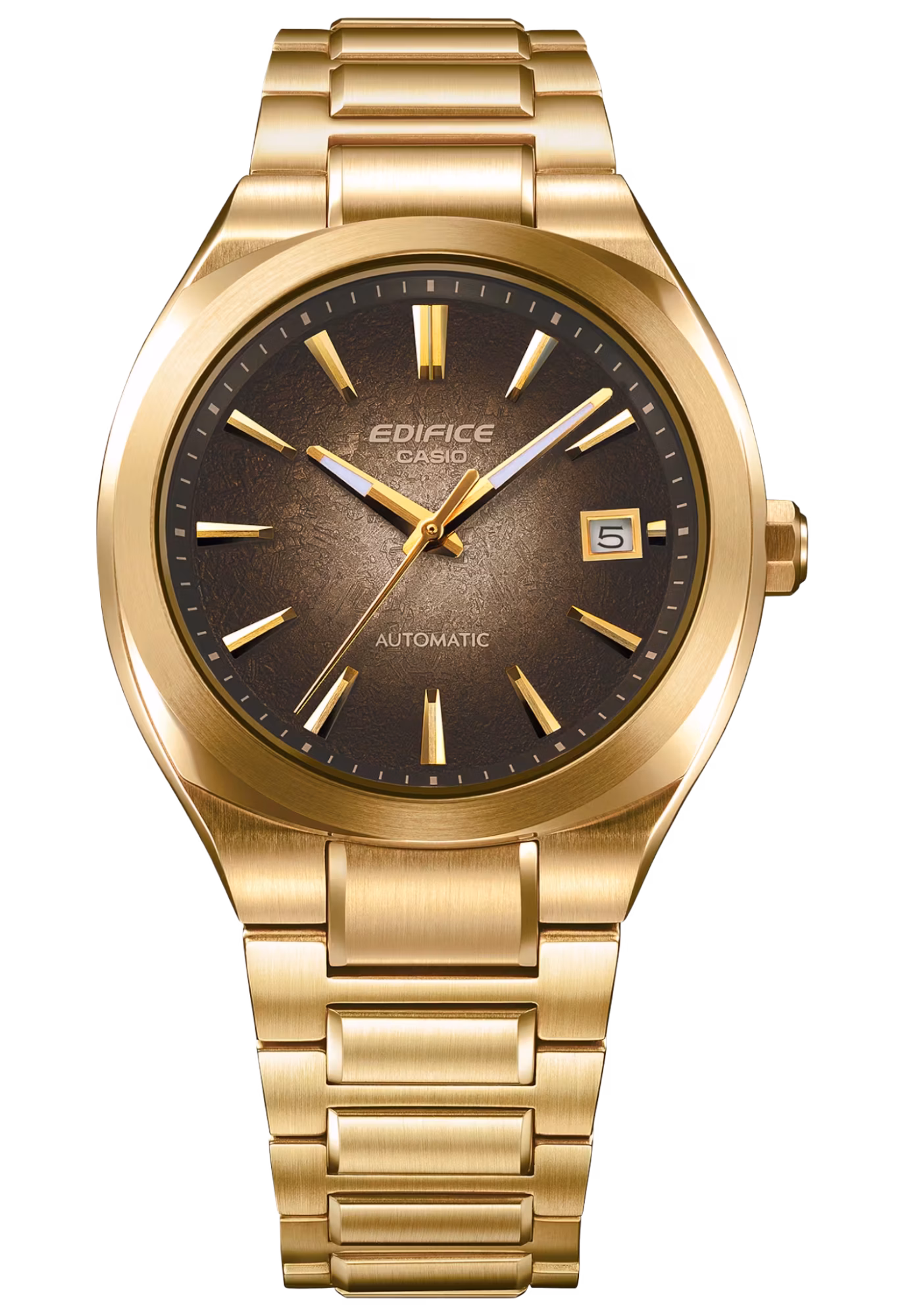 CASIO 卡西歐 EDIFICE EFK-200DG-5A 電鑄質感錶盤 機械錶
