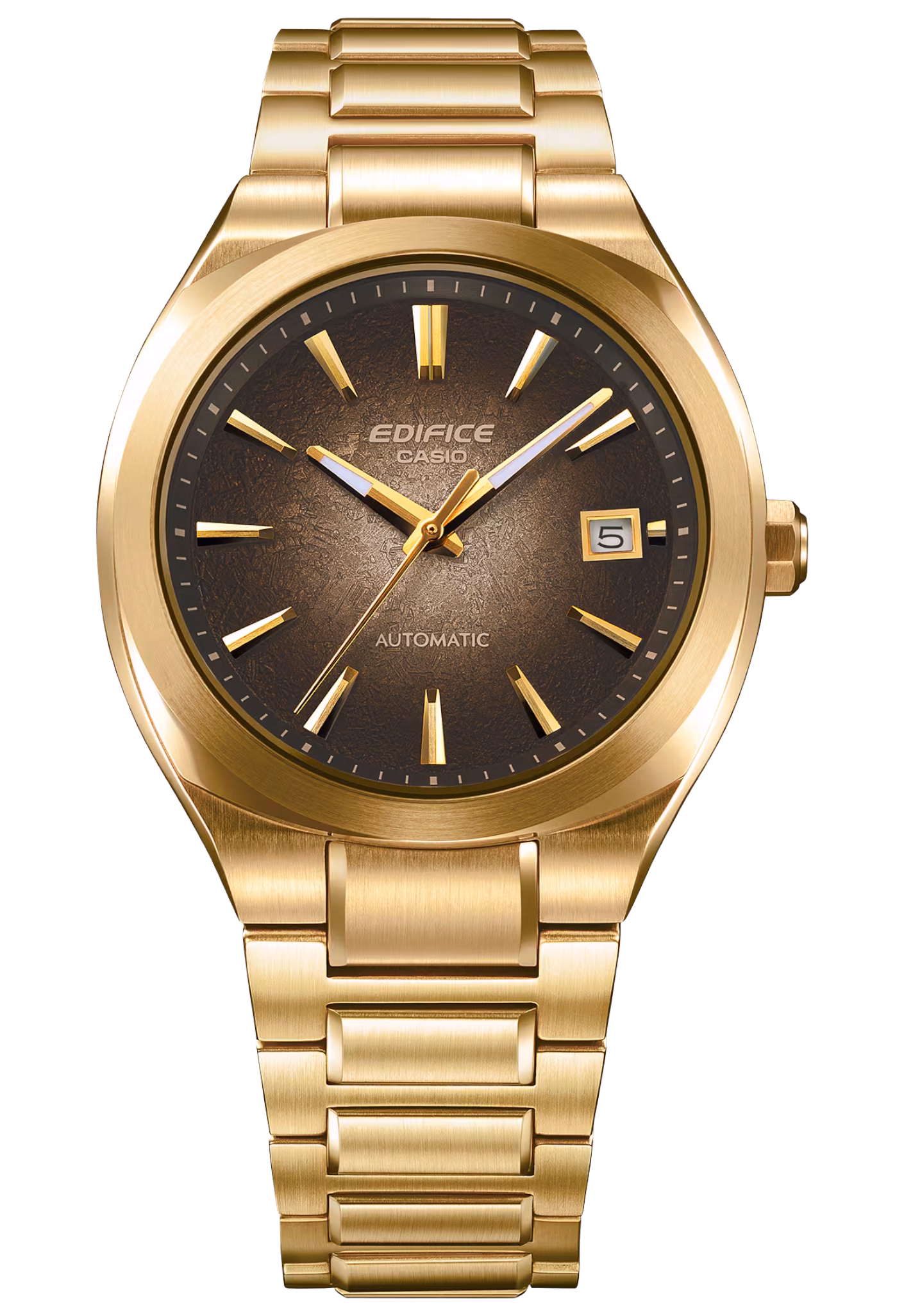 CASIO 卡西歐 EDIFICE EFK-200DG-5A 電鑄質感錶盤 機械錶：圖片 2