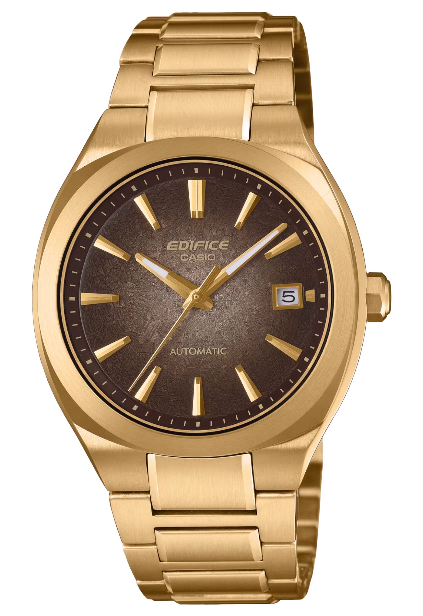 CASIO 卡西歐 EDIFICE EFK-200DG-5A 電鑄質感錶盤 機械錶