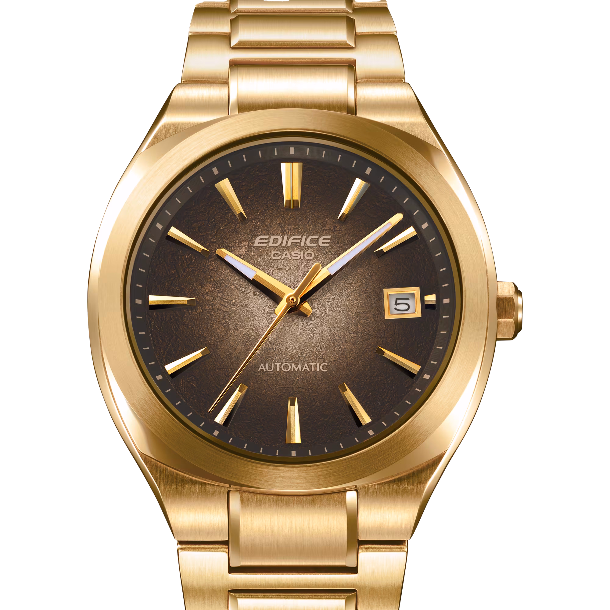 CASIO 卡西歐 EDIFICE EFK-200DG-5A 電鑄質感錶盤 機械錶