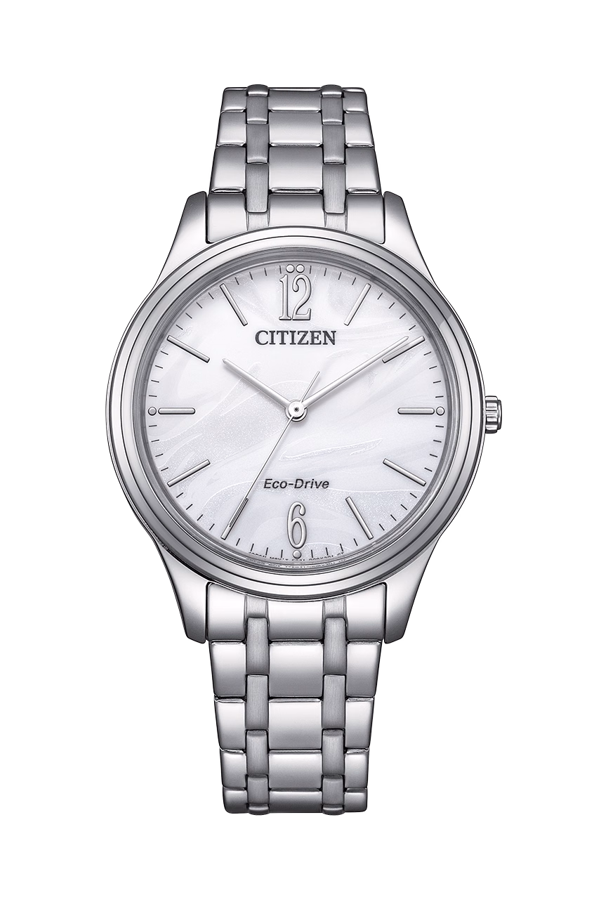 CITIZEN 星辰 LADY'S 簡約光動能女錶 EM0411-71A