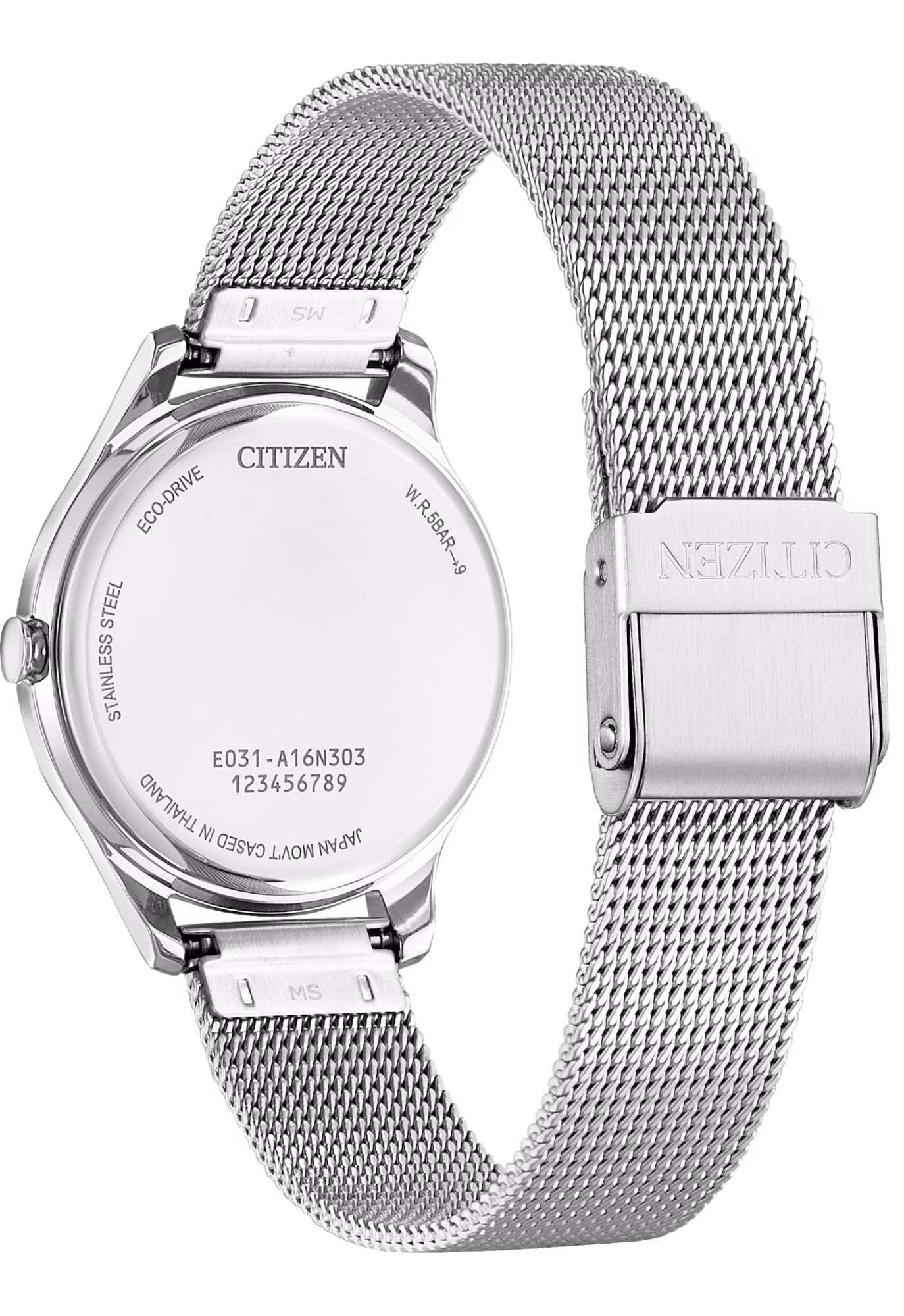 CITIZEN 星辰 LADY'S Blue Glow Night 光動能腕錶 EM0501-89M