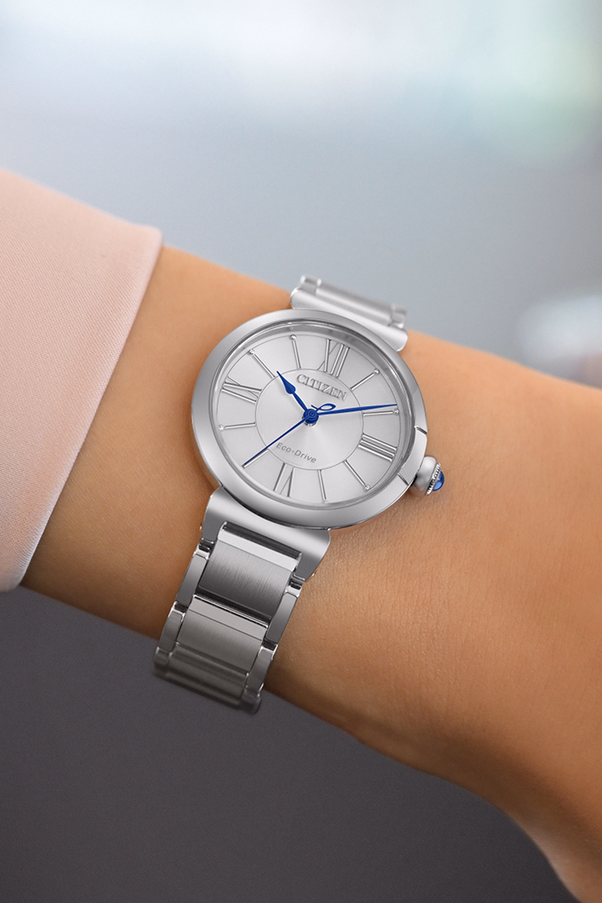 CITIZEN 星辰 L系列 優雅光動能女錶 EM1070-83A
