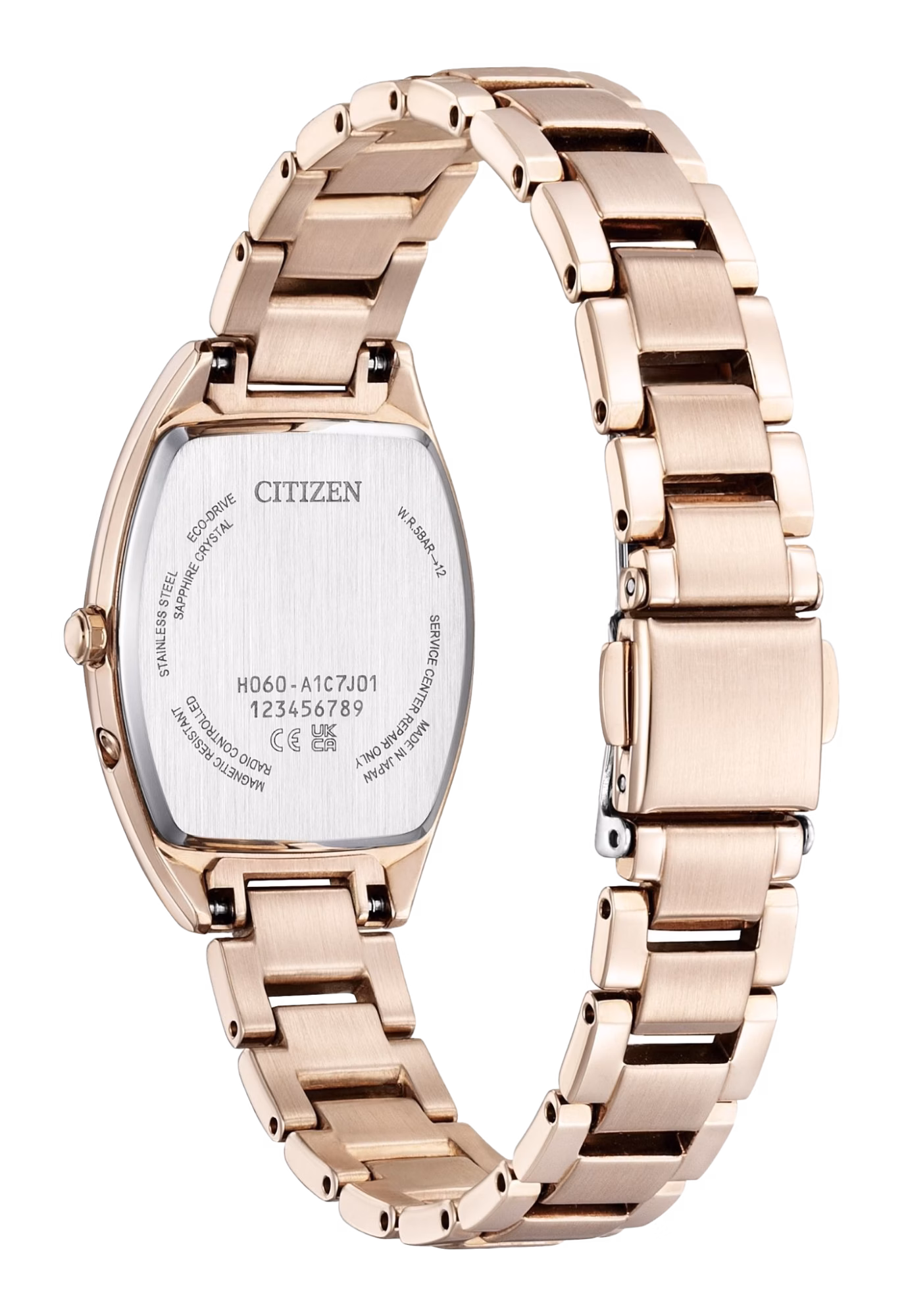 CITIZEN 星辰 xC Sakura pink 櫻花粉紅金 光動能電波女錶 ES9395-53A