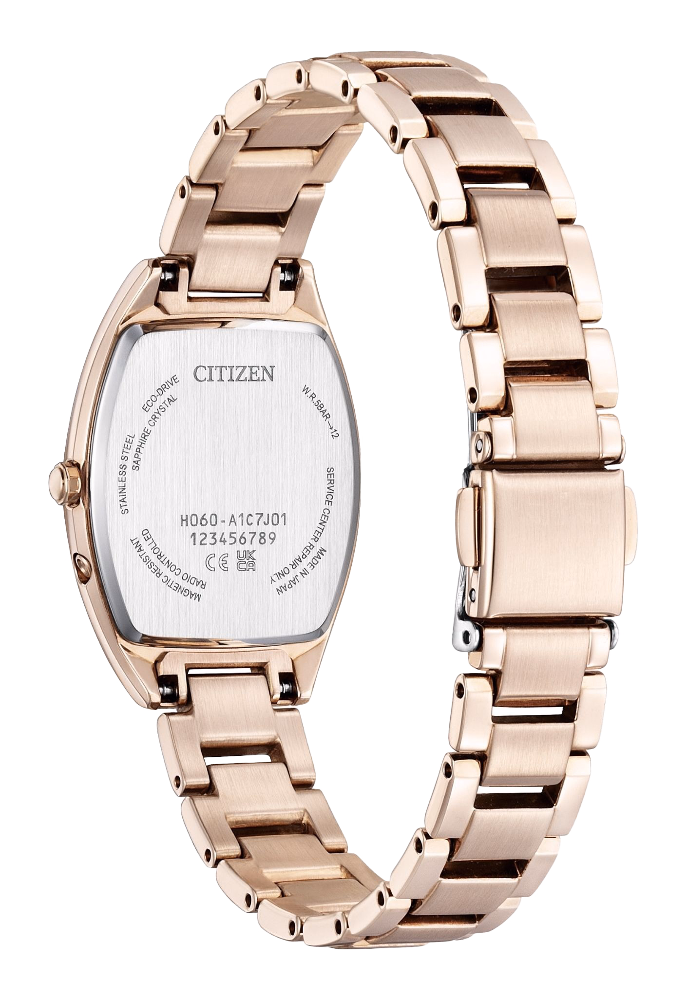 CITIZEN 星辰 xC  Sakura pink 櫻花粉紅金 光動能電波女錶 ES9395-53A：圖片 2