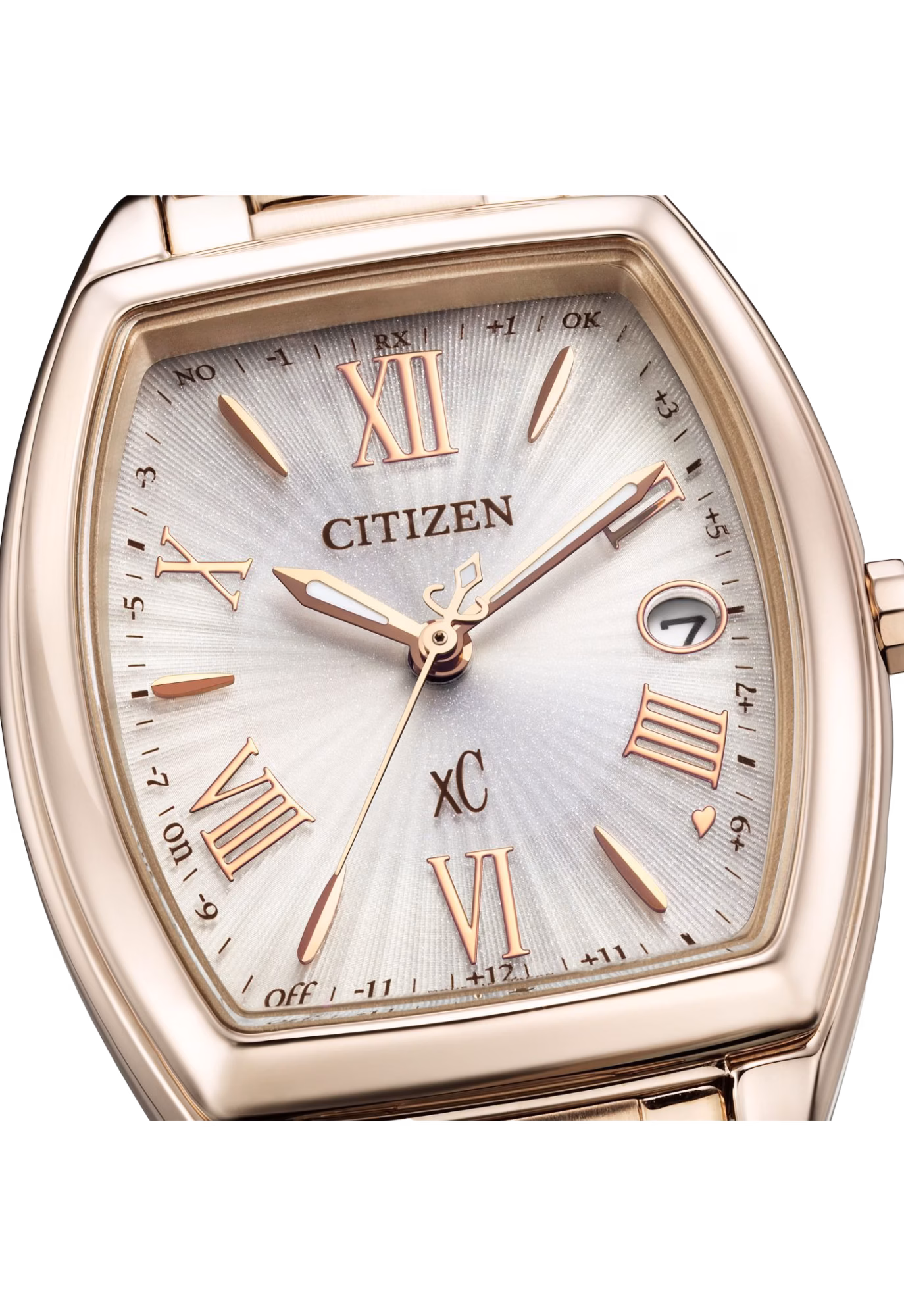 CITIZEN 星辰 xC Sakura pink 櫻花粉紅金 光動能電波女錶 ES9395-53A