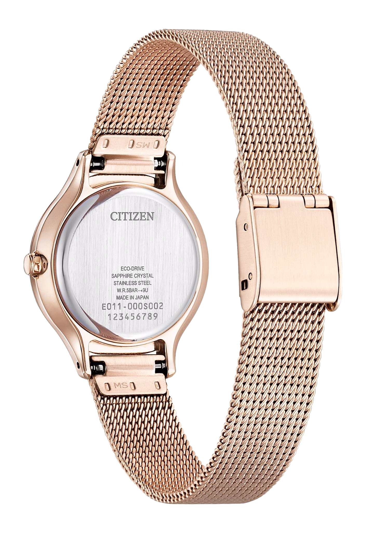 CITIZEN 星辰 xC  Sakura pink 限定花嫁櫻花粉廣告款 光動能女錶 EW2638-56Z：圖片 2