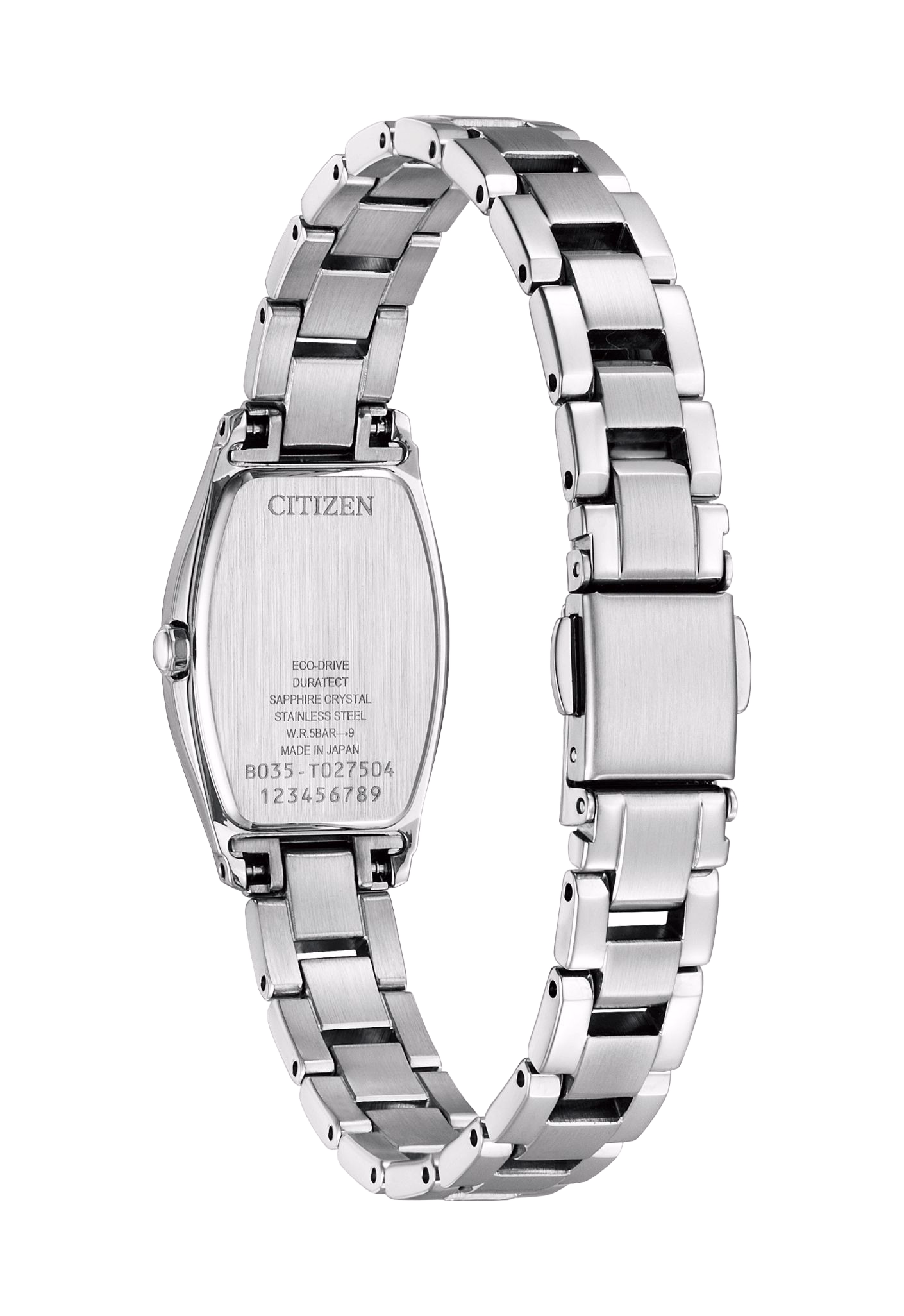 CITIZEN 星辰 xC  紅面酒桶型 光動能女錶 EW5541-50W：圖片 2