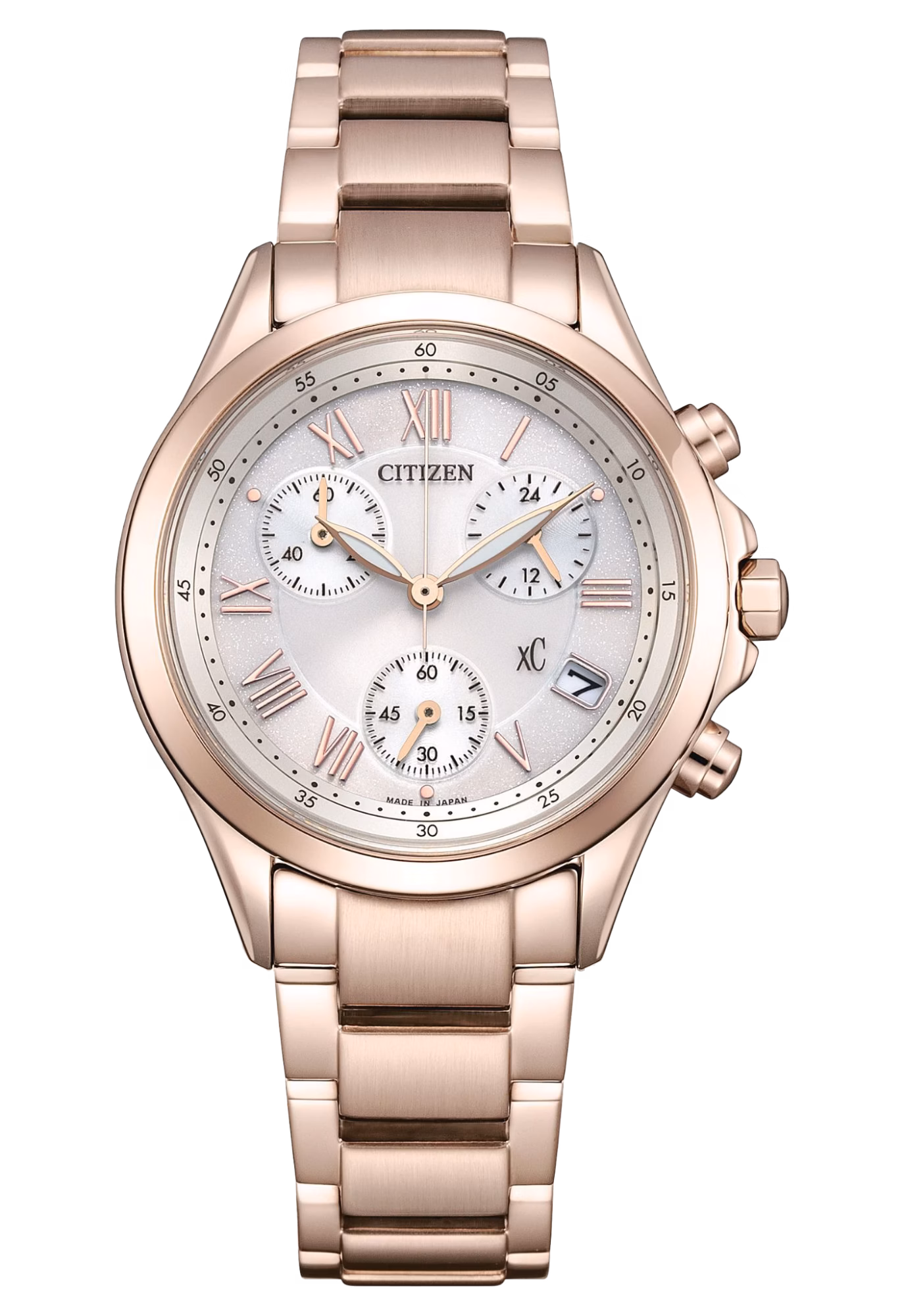 CITIZEN 星辰 xC Sakura pink 櫻花粉紅 光動能女錶 FB1405-58A
