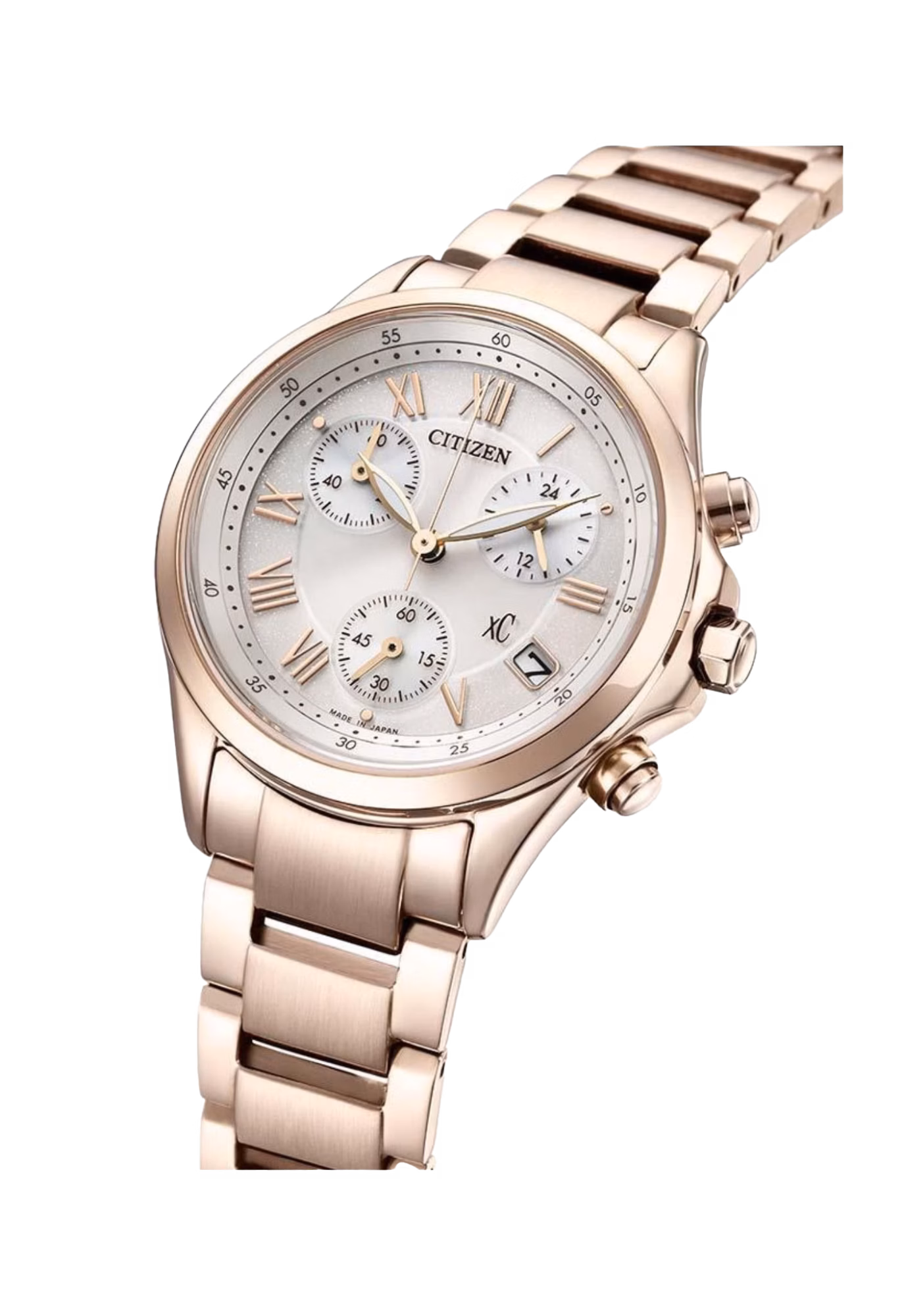 CITIZEN 星辰 xC Sakura pink 櫻花粉紅 光動能女錶 FB1405-58A