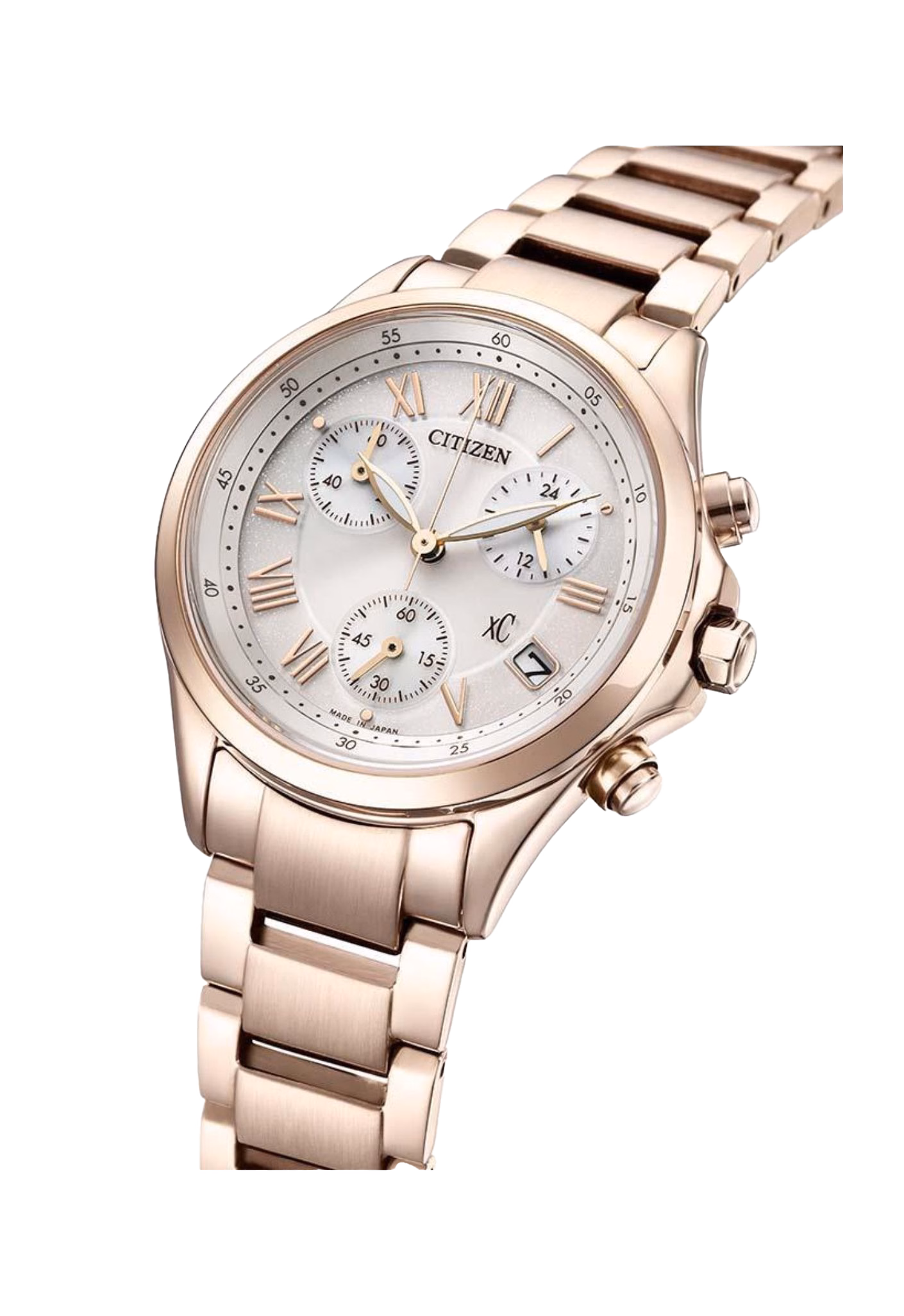 CITIZEN 星辰 xC  Sakura pink 櫻花粉紅 光動能女錶 FB1405-58A：圖片 4