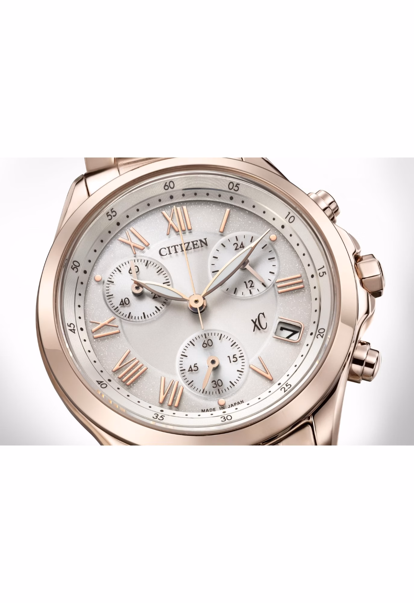 CITIZEN 星辰 xC Sakura pink 櫻花粉紅 光動能女錶 FB1405-58A