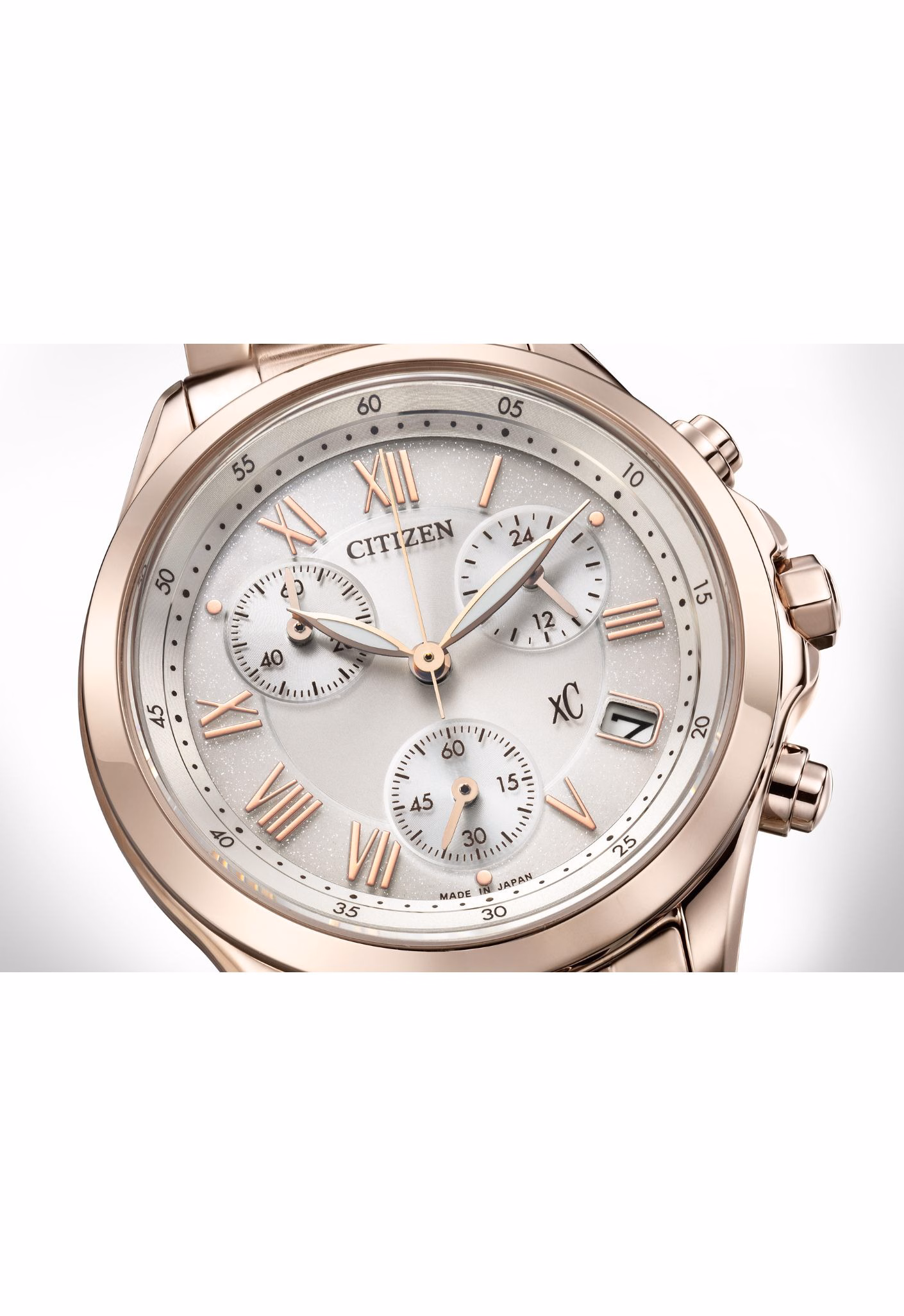 CITIZEN 星辰 xC  Sakura pink 櫻花粉紅 光動能女錶 FB1405-58A：圖片 5
