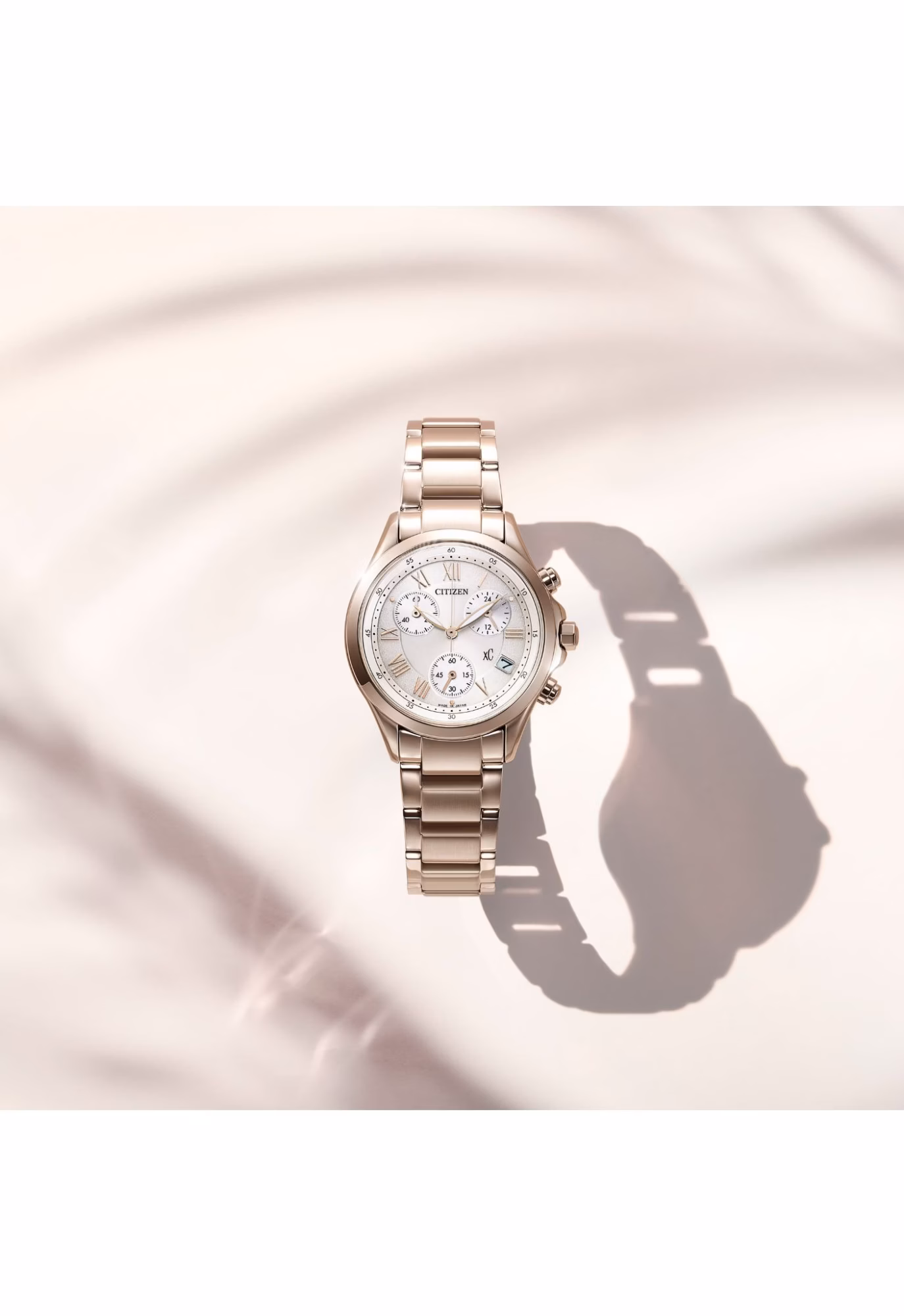 CITIZEN 星辰 xC Sakura pink 櫻花粉紅 光動能女錶 FB1405-58A