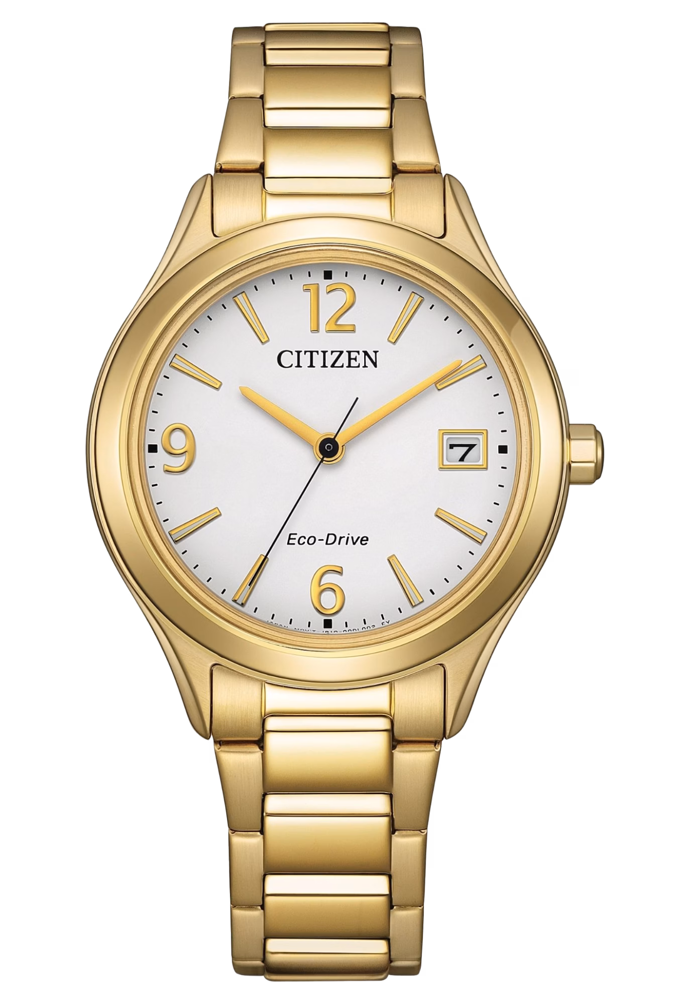 CITIZEN 星辰 LADY'S 簡約金 光動能女錶 FE6122-64A