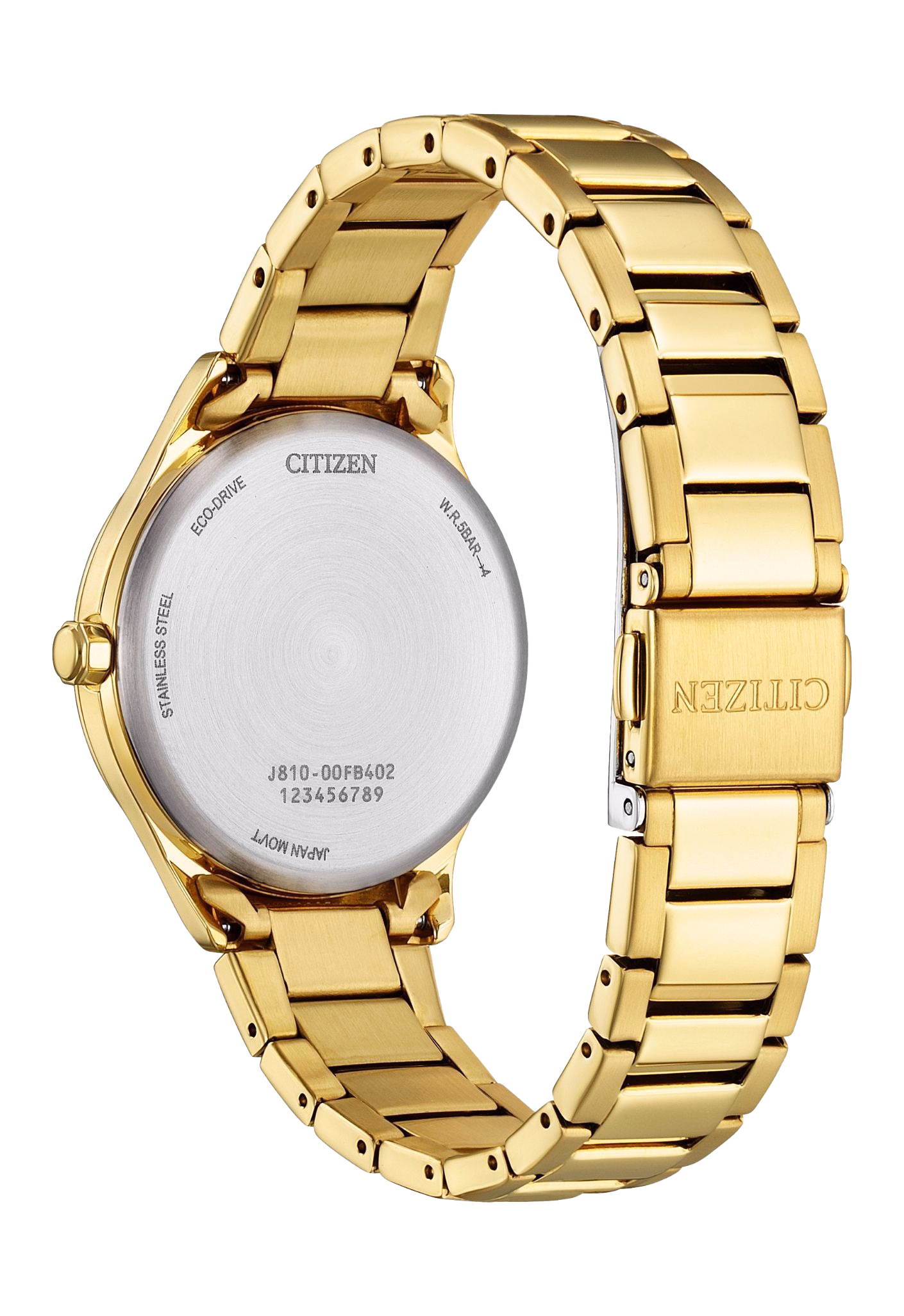 CITIZEN 星辰 LADY'S  簡約金 光動能女錶 FE6122-64A：圖片 2