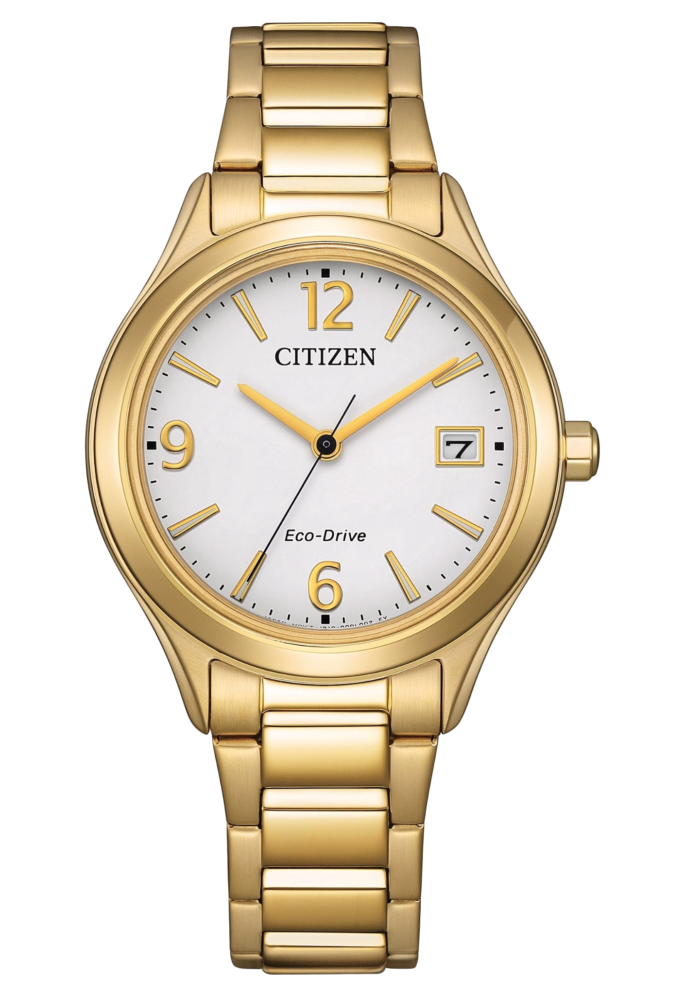CITIZEN 星辰 LADY'S  簡約金 光動能女錶 FE6122-64A：圖片 1