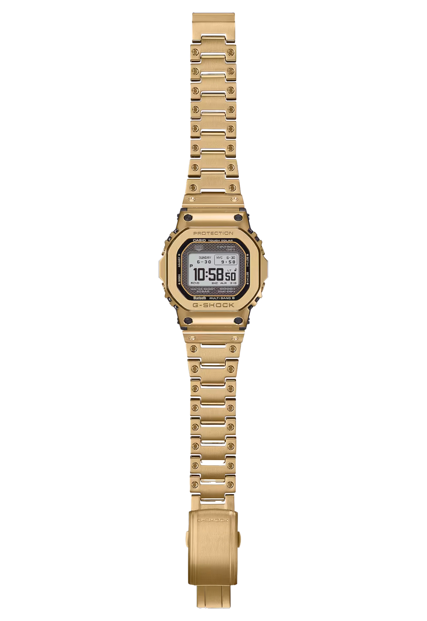 CASIO 卡西歐 G-SHOCK GMW-BZ5000GD-9 金色 太陽能藍牙電波錶：圖片 6