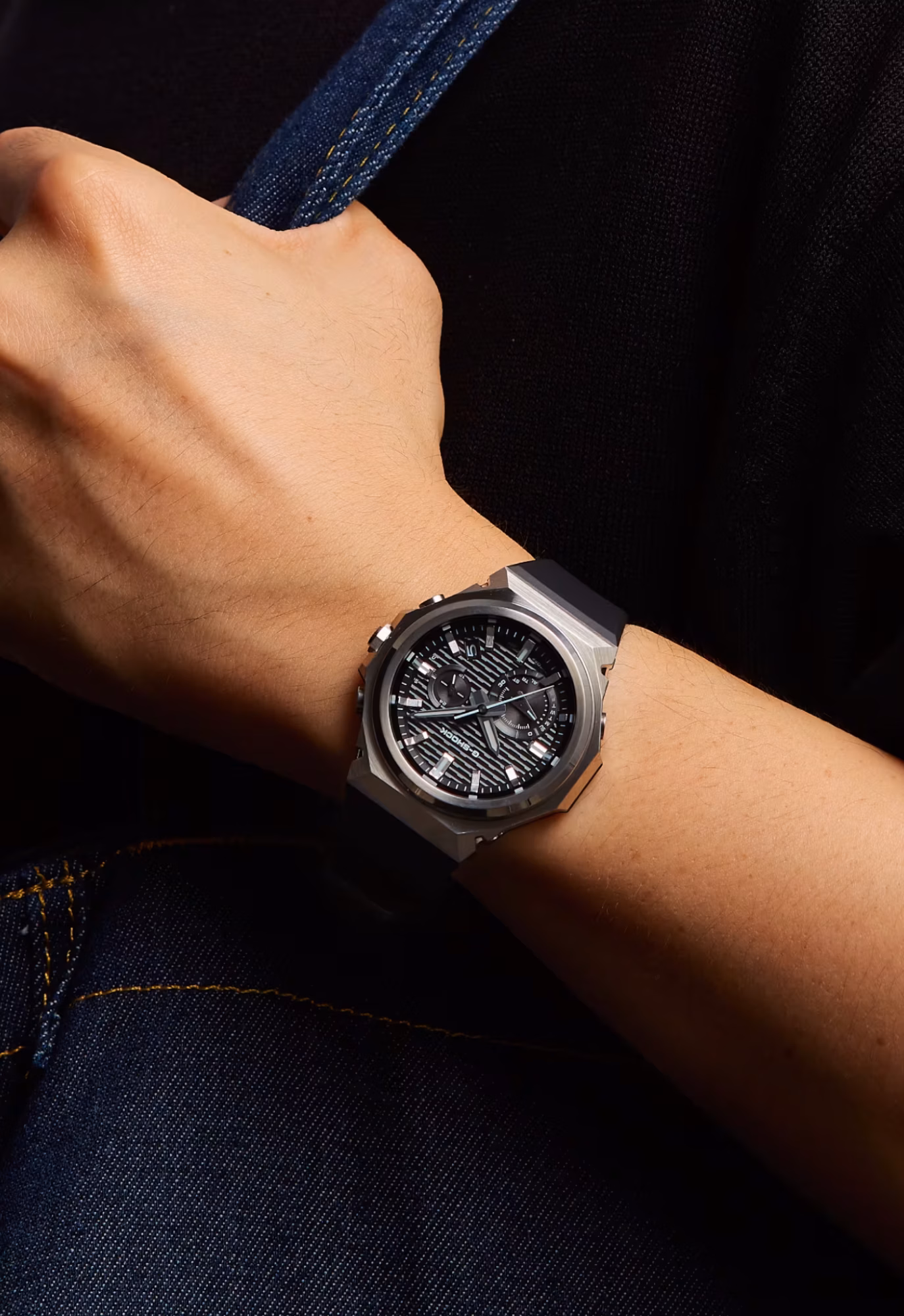 CASIO 卡西歐 G-SHOCK GST-B1000-1A 黑色 太陽能藍芽錶