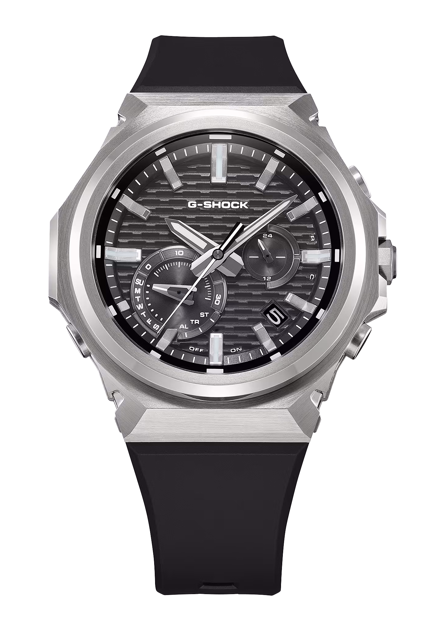 CASIO 卡西歐 G-SHOCK GST-B1000-1A 黑色 太陽能藍芽錶：圖片 2