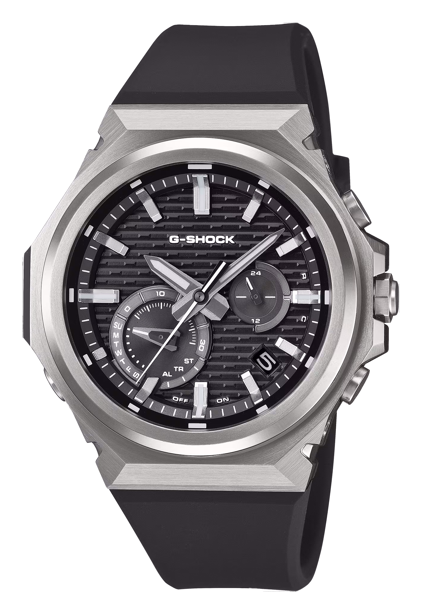 CASIO 卡西歐 G-SHOCK GST-B1000-1A 黑色 太陽能藍芽錶：圖片 1