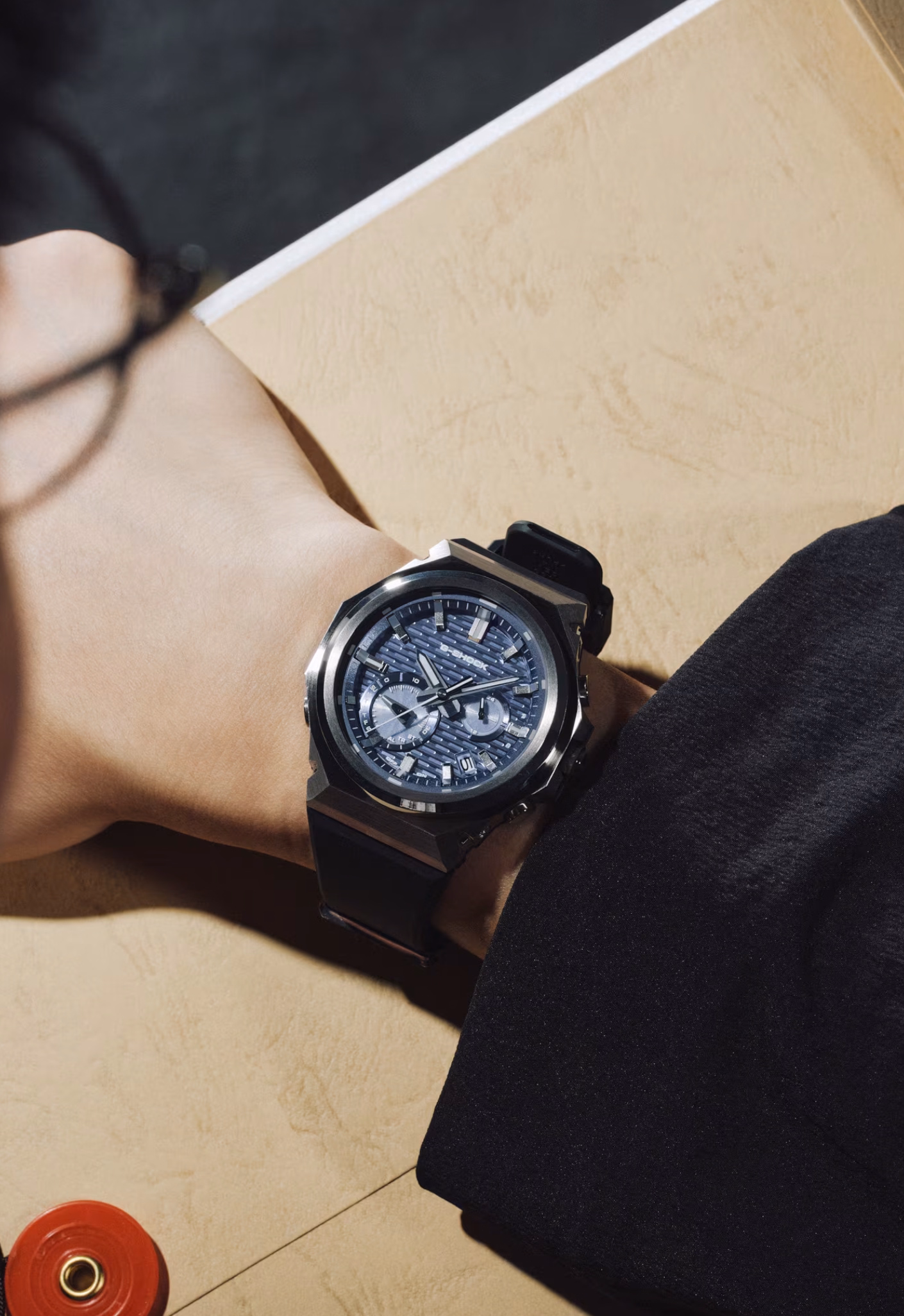 CASIO 卡西歐 G-SHOCK GST-B1000-2A 藍色 太陽能藍芽錶：圖片 7