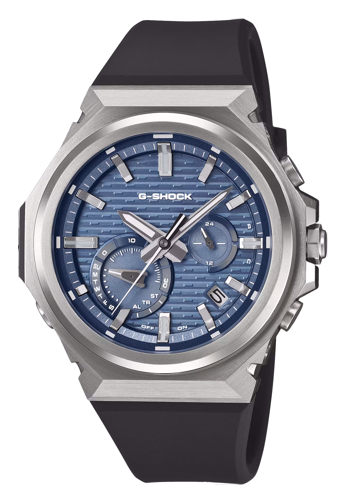 CASIO 卡西歐 G-SHOCK GST-B1000-2A 藍色 太陽能藍芽錶：圖片 1
