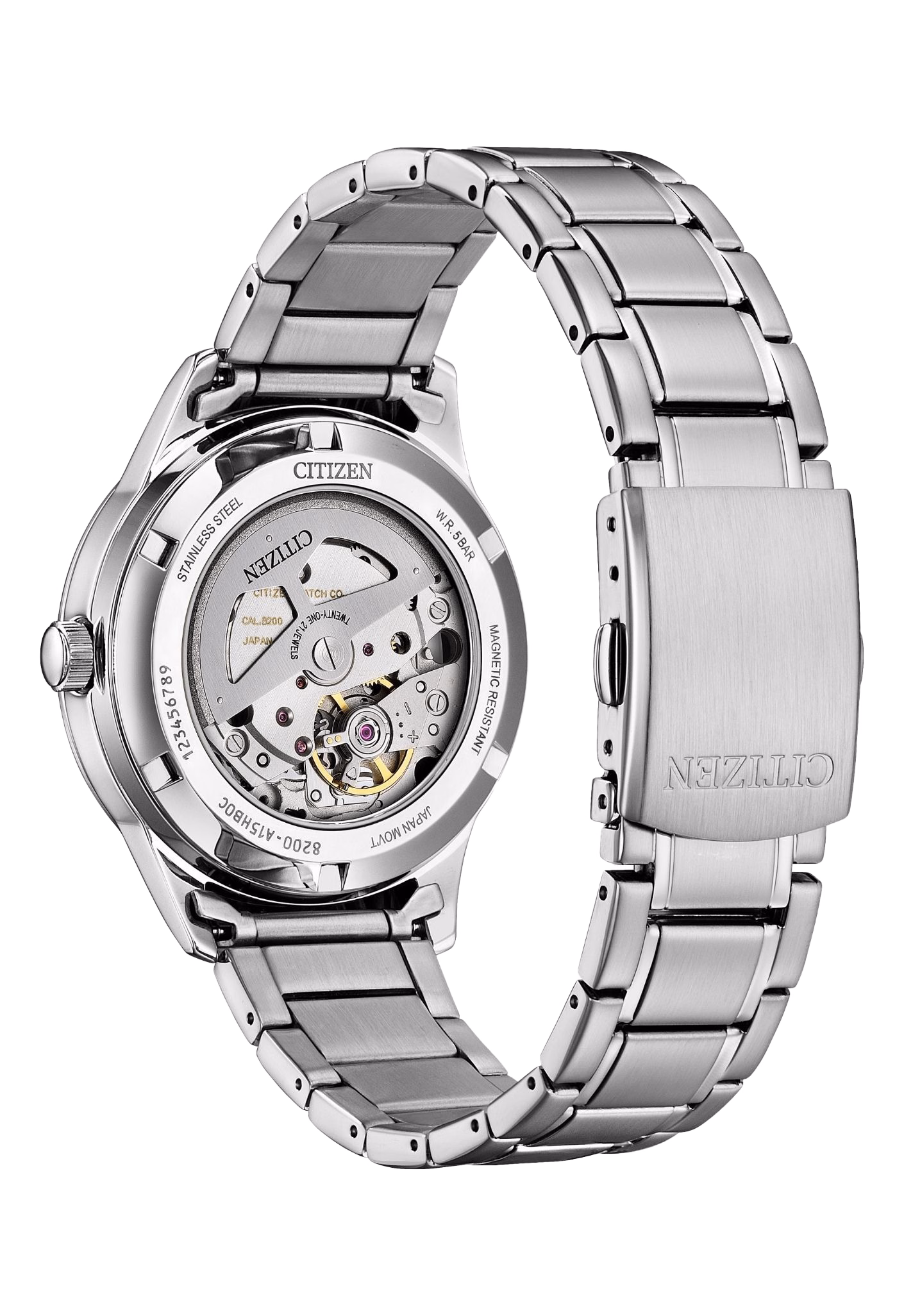 CITIZEN 星辰 Mechanical 紳士黑機械男錶 NY4060-51E：圖片 2