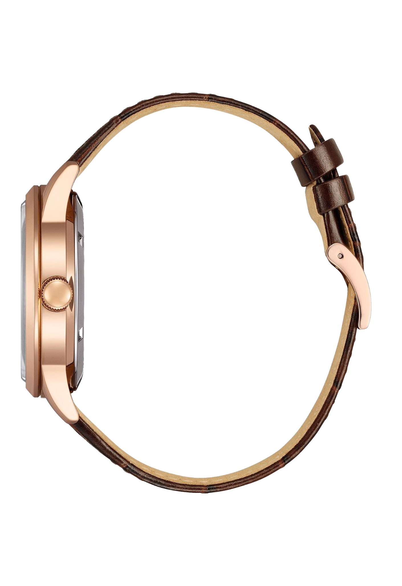 CITIZEN 星辰 Mechanical 經典簡約皮革款機械錶 NY4062-04X：圖片 3