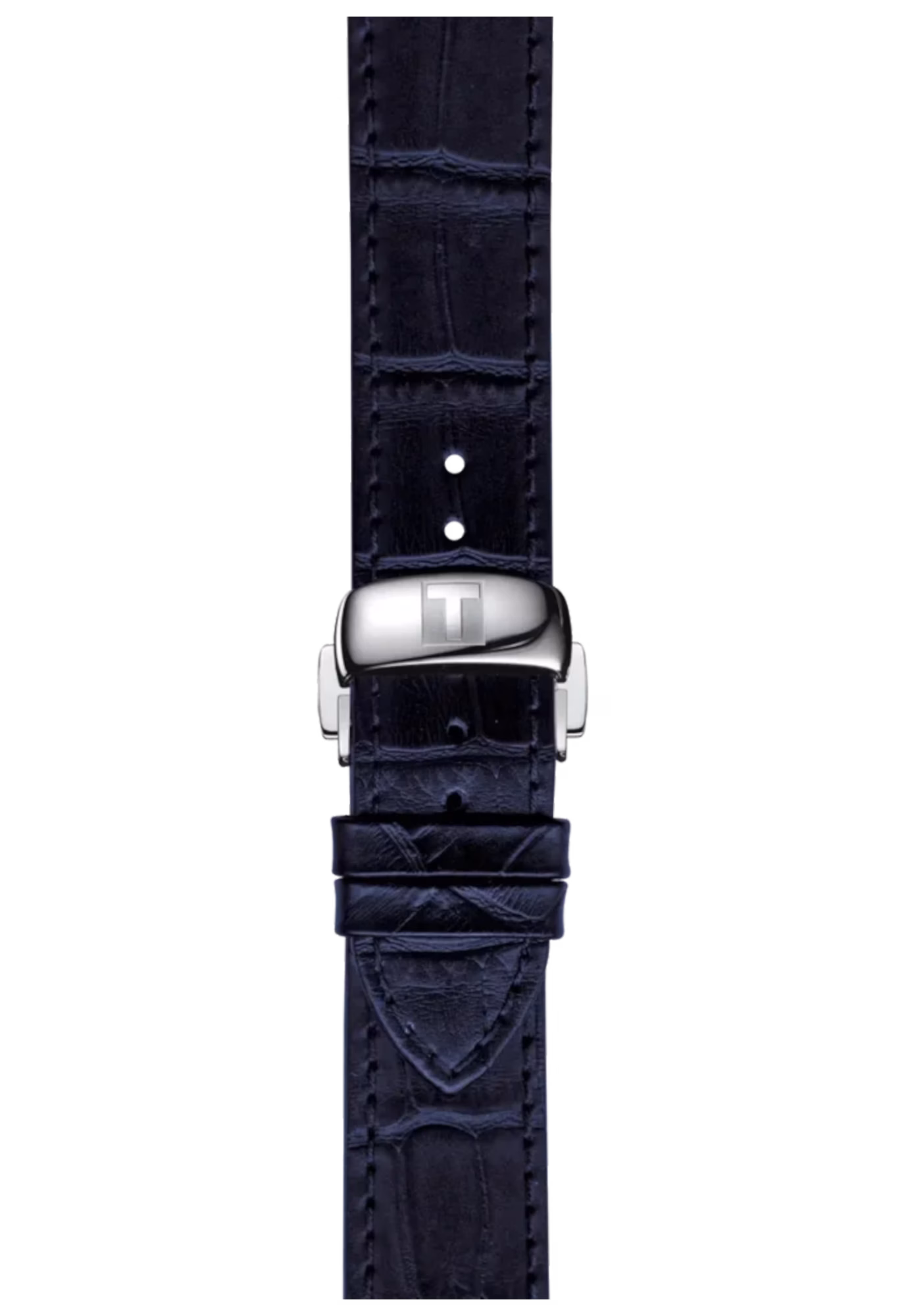 TISSOT 天梭 Le Locle Powermatic 80 力洛克 皮革藍 機械錶 T006.407.16.043.00