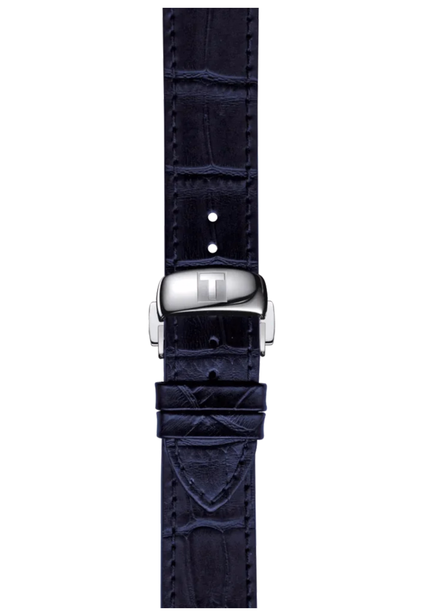 TISSOT 天梭 Le Locle Powermatic 80 力洛克 皮革藍 機械錶 T006.407.16.043.00：圖片 4