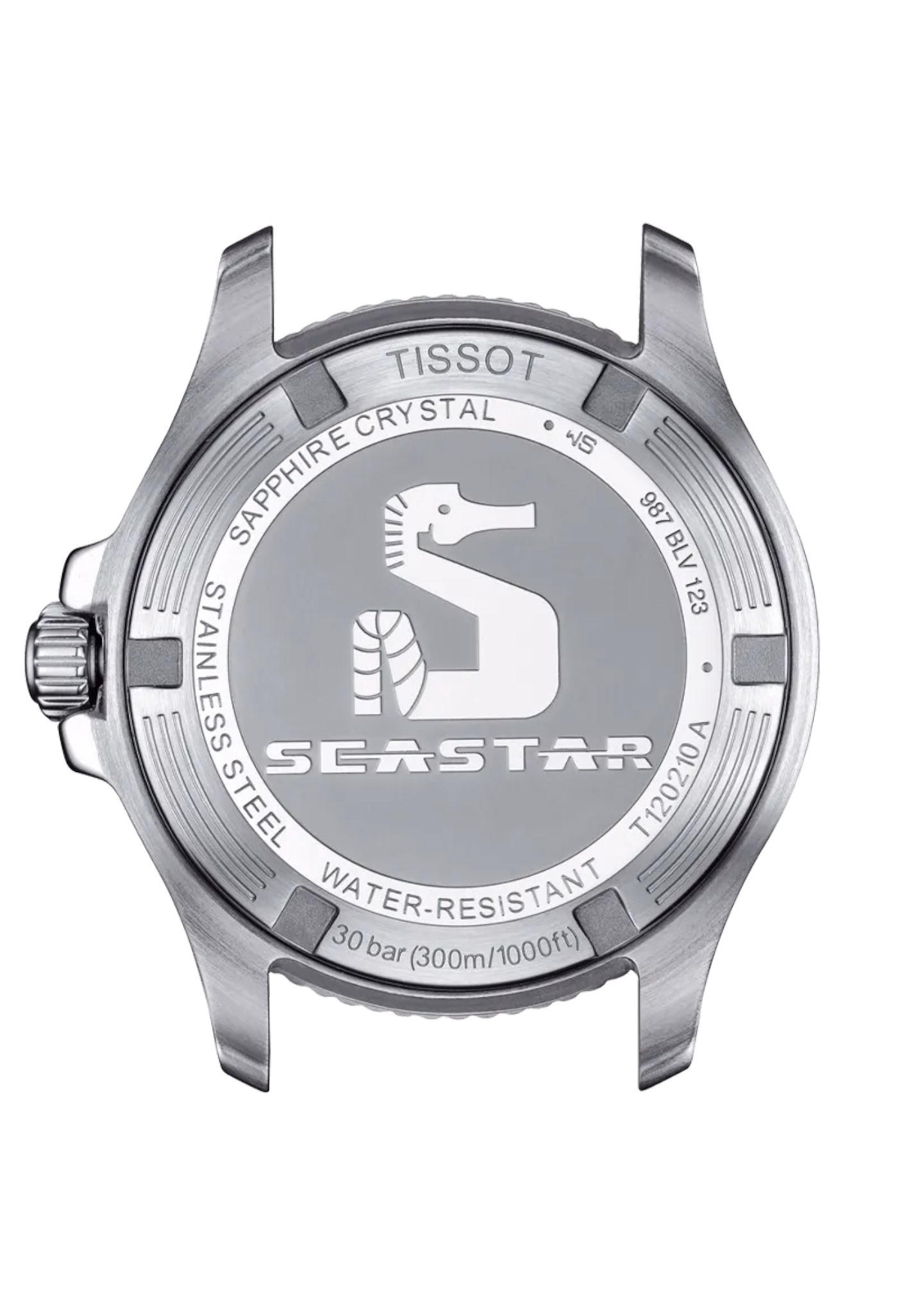 TISSOT 天梭 Seastar 1000 36mm 綠海星潛水錶 T120.210.11.091.00：圖片 3