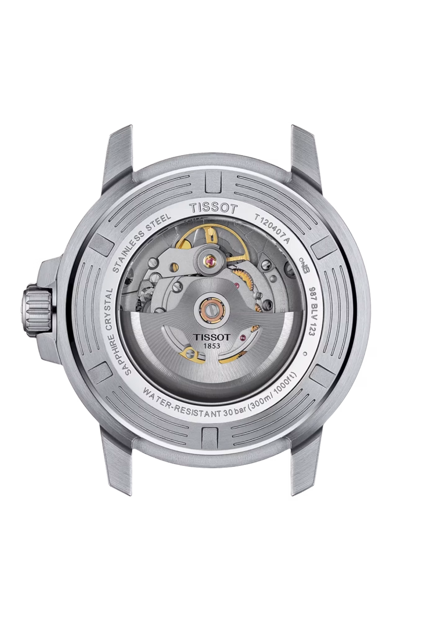 TISSOT 天梭 Seastar 1000 Powermatic 80 43mm 藍海星潛水錶 T120.407.17.041.00