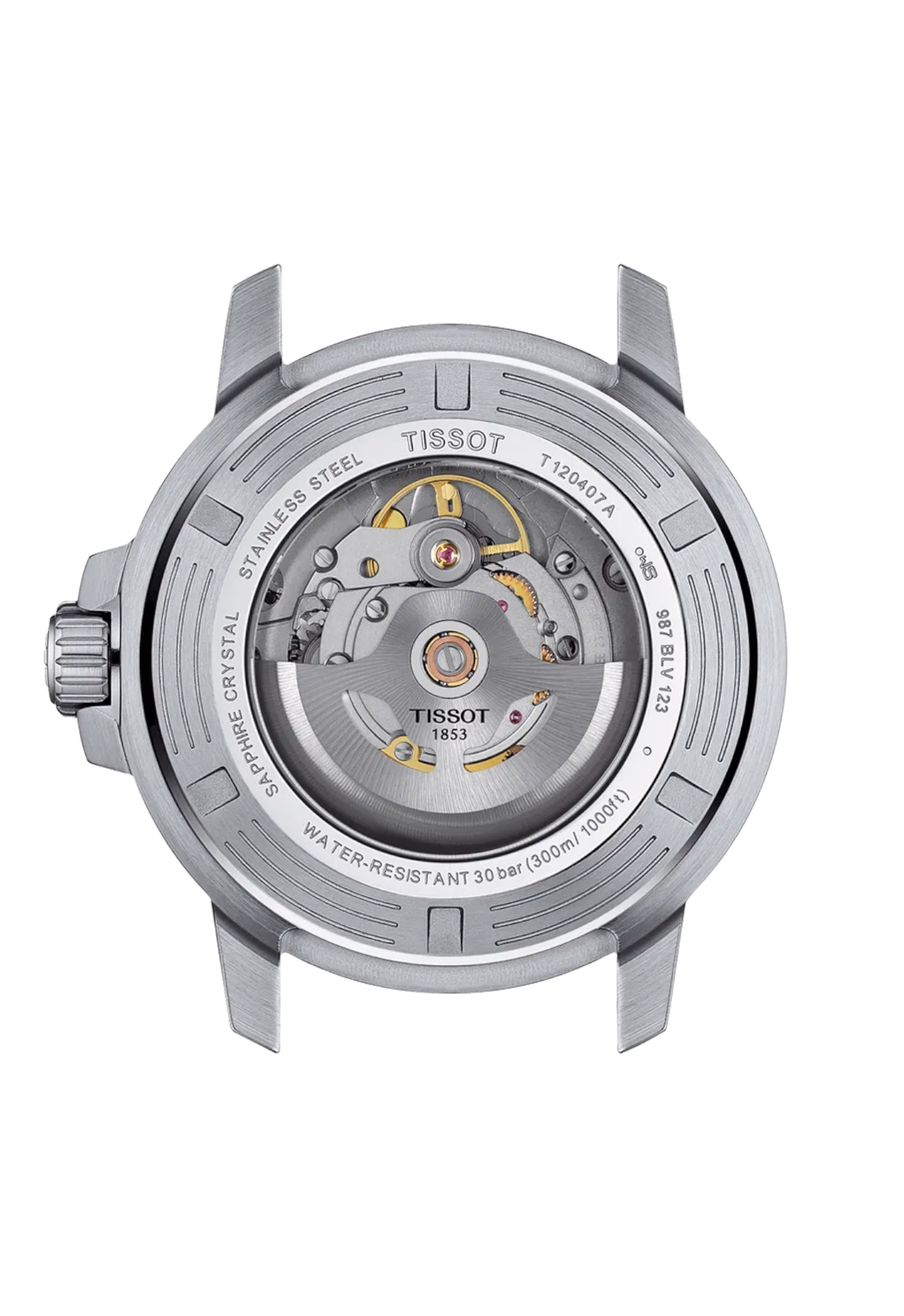 TISSOT 天梭 Seastar 1000 Powermatic 80 43mm 藍海星潛水錶 T120.407.17.041.00：圖片 3