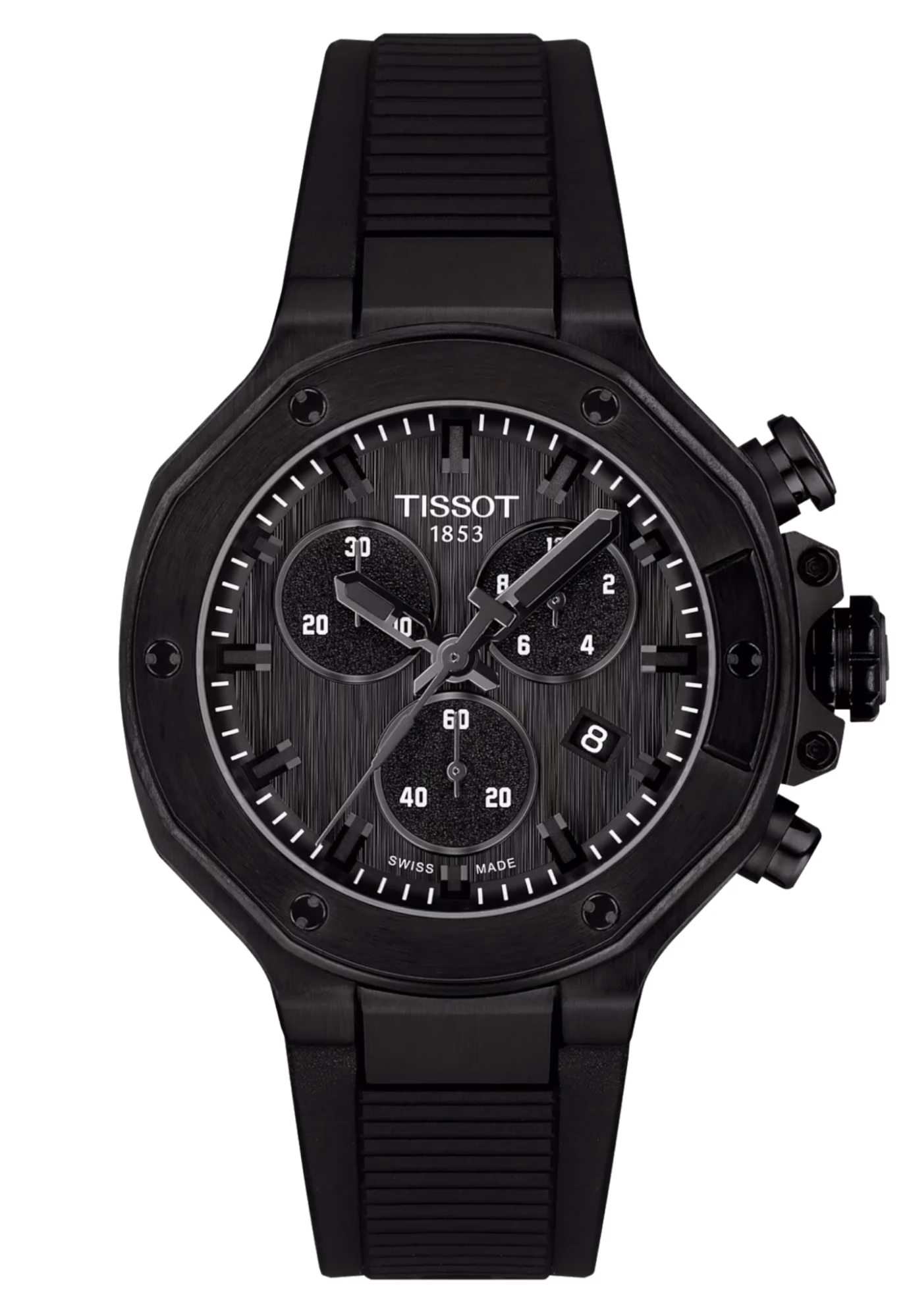 TISSOT 天梭 T-Race Quartz Chronograph 競速黑 計時賽車錶 T141.817.37.051.00
